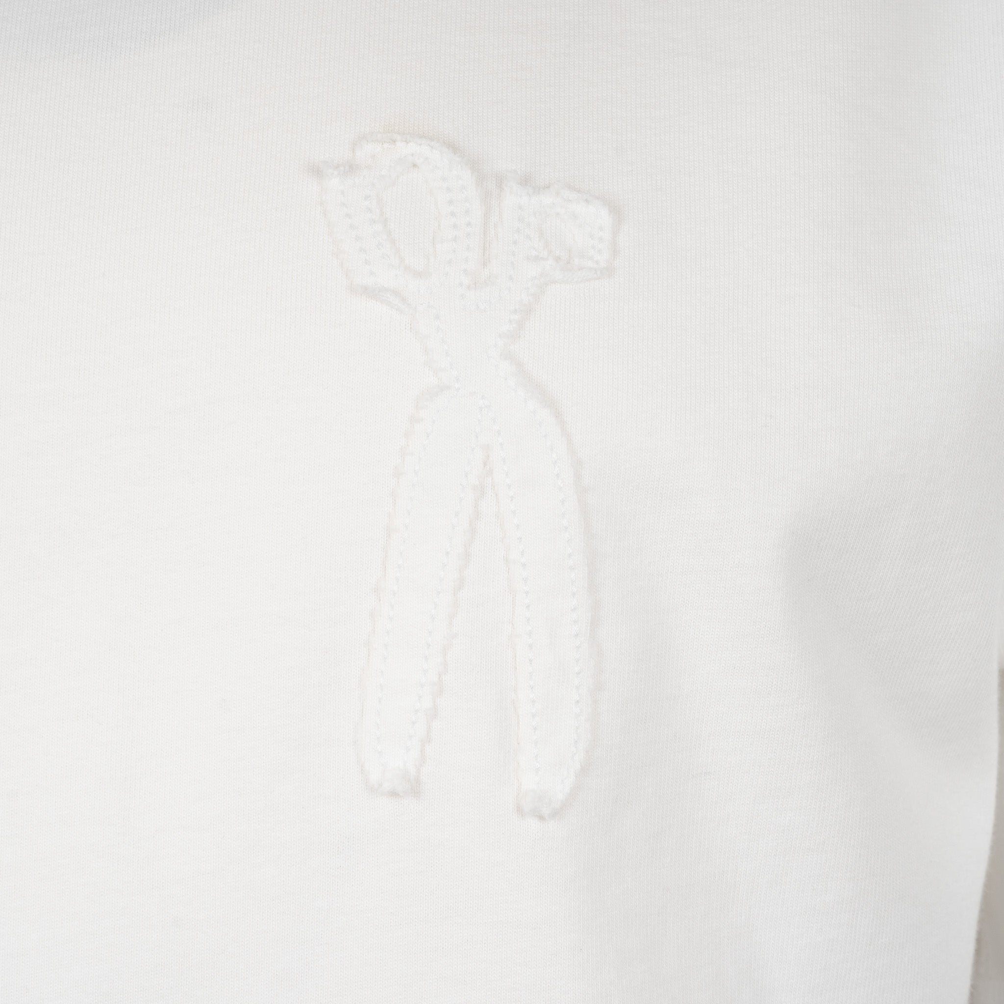 Denham T-Shirt Wit | Scissor Patch Tee