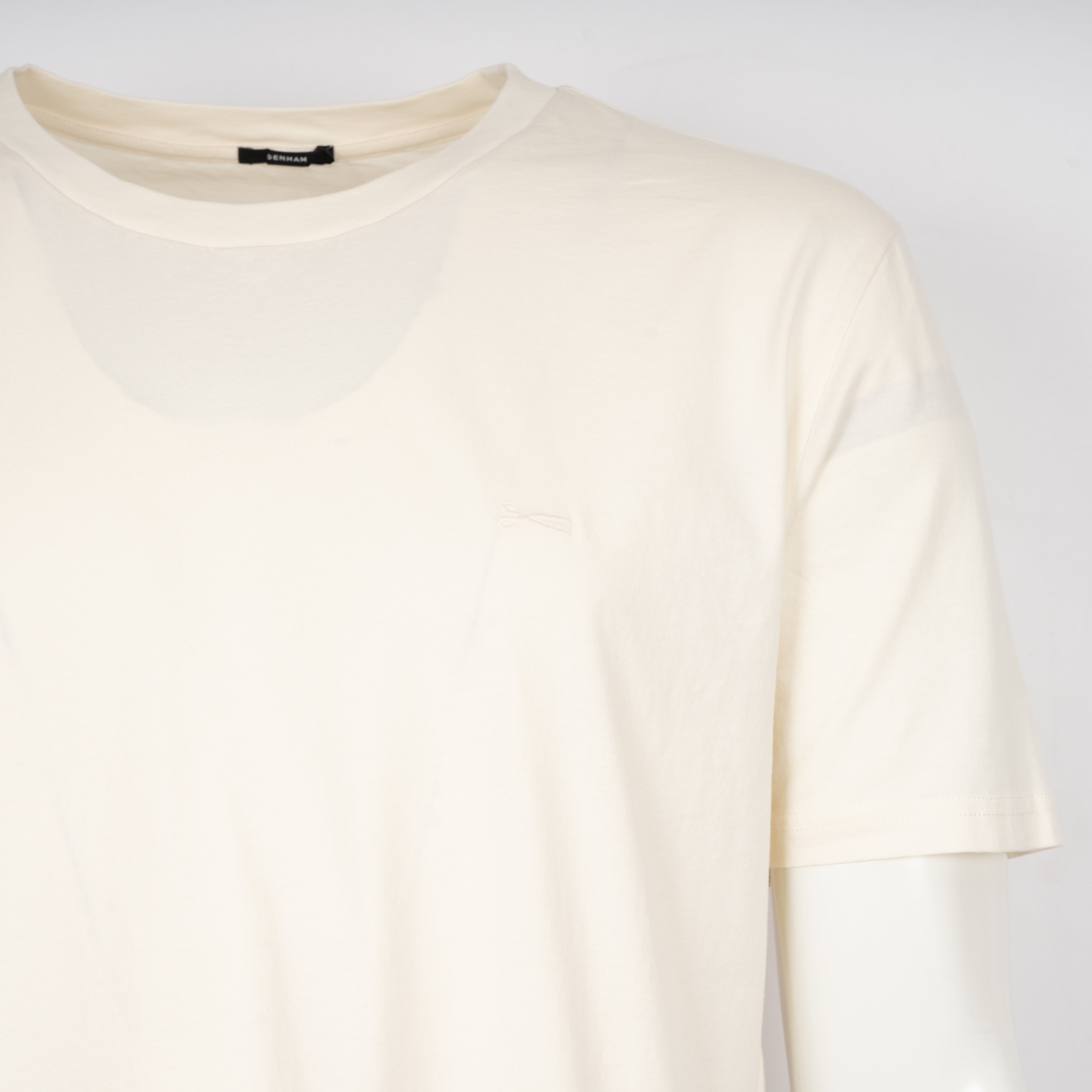 Denham T-Shirt Crème | Scissor Tee