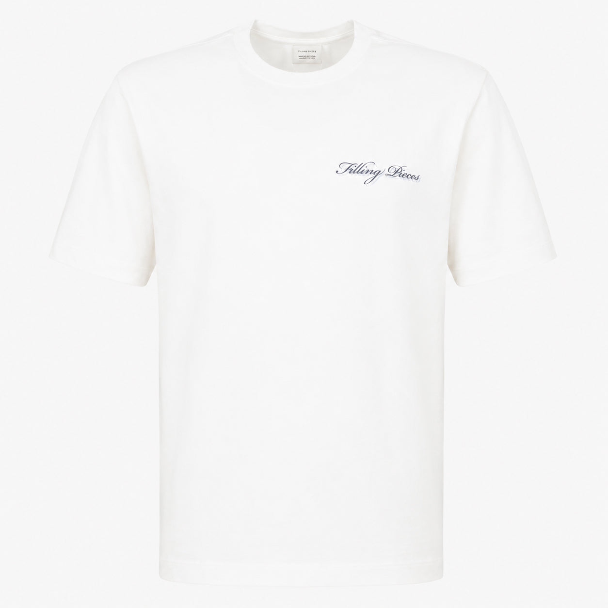 Filling Pieces T-Shirt Backprint Wit | Director