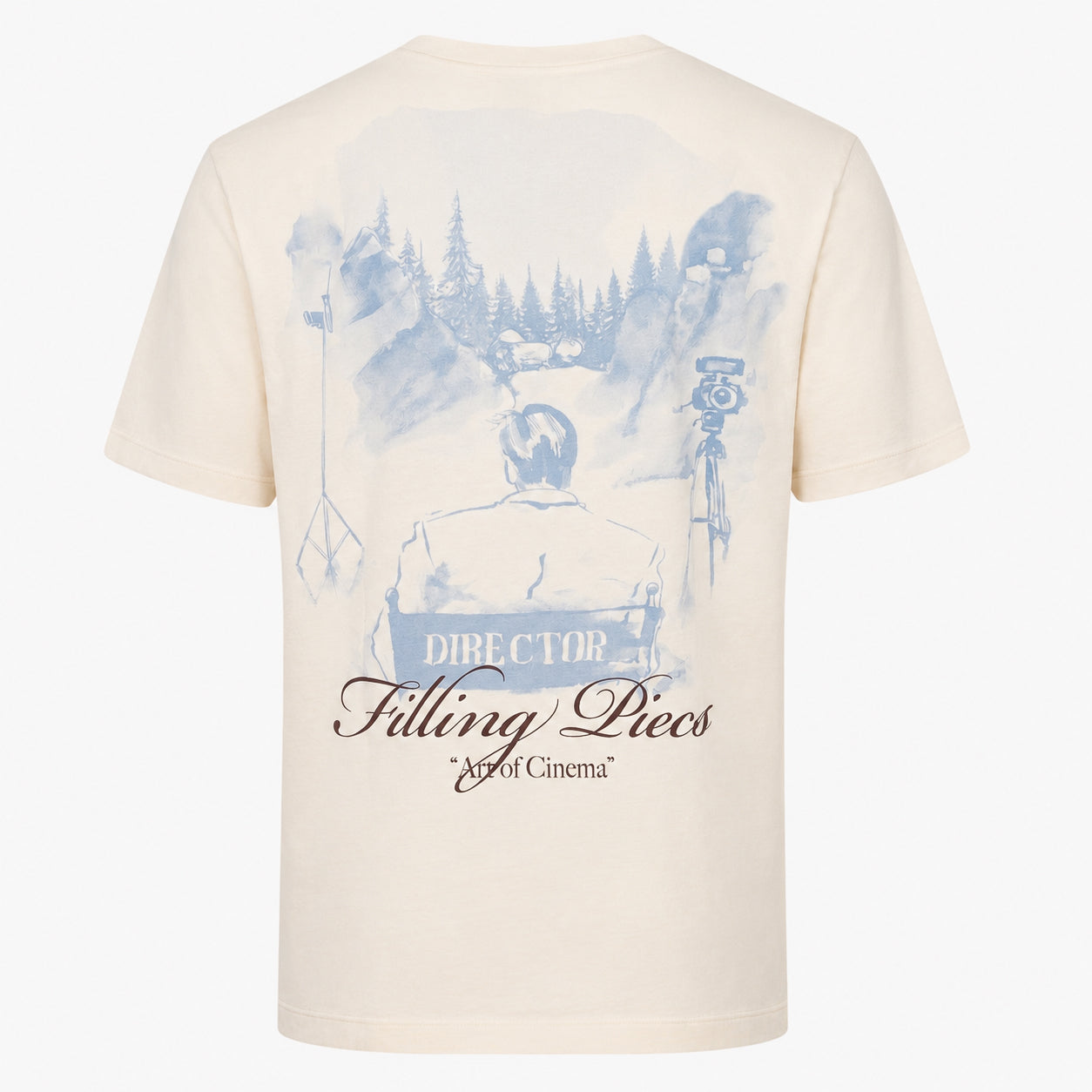 Filling Pieces T-Shirt Backprint Off-White | Director