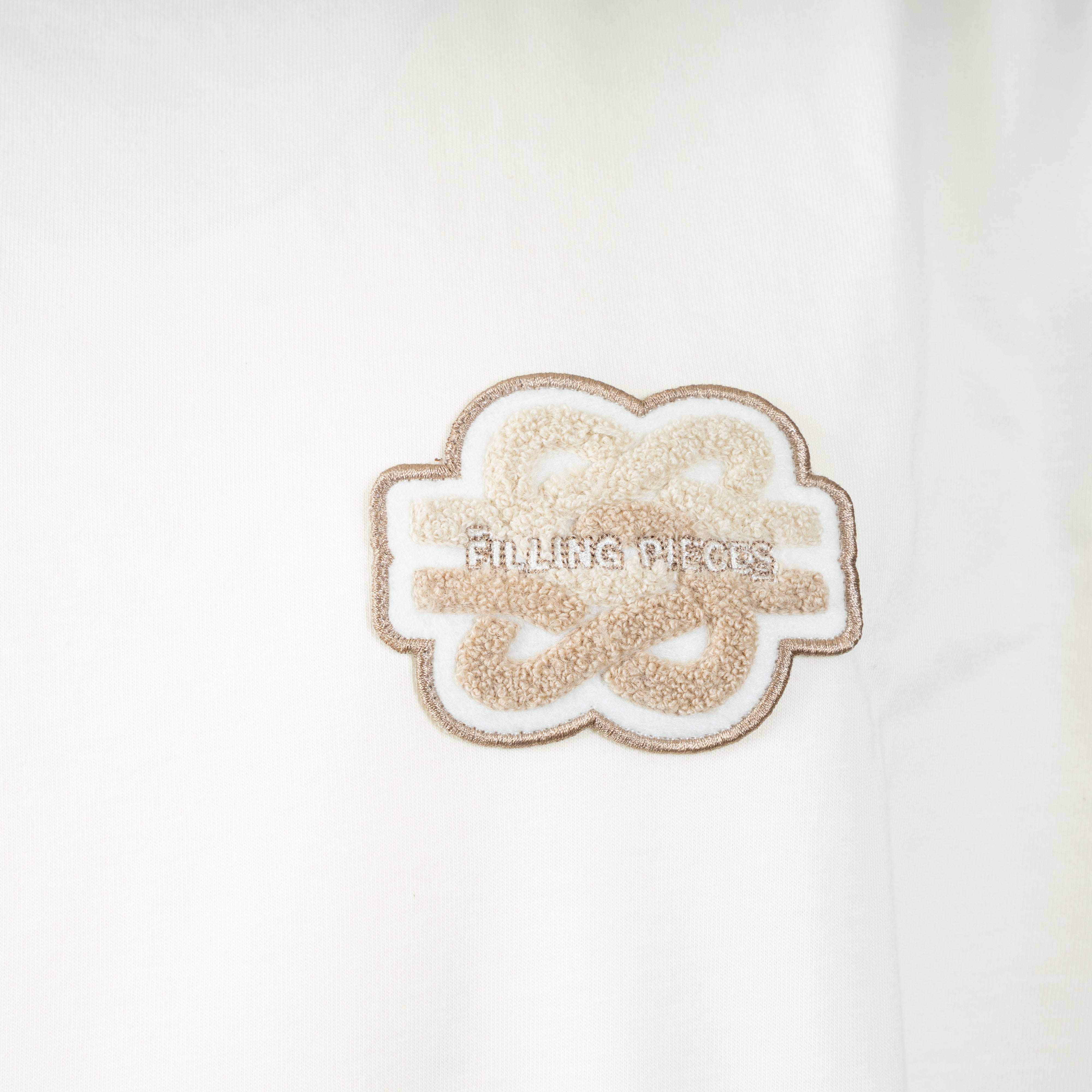 Filling Pieces T-Shirt Crème | Gowtu Tonal