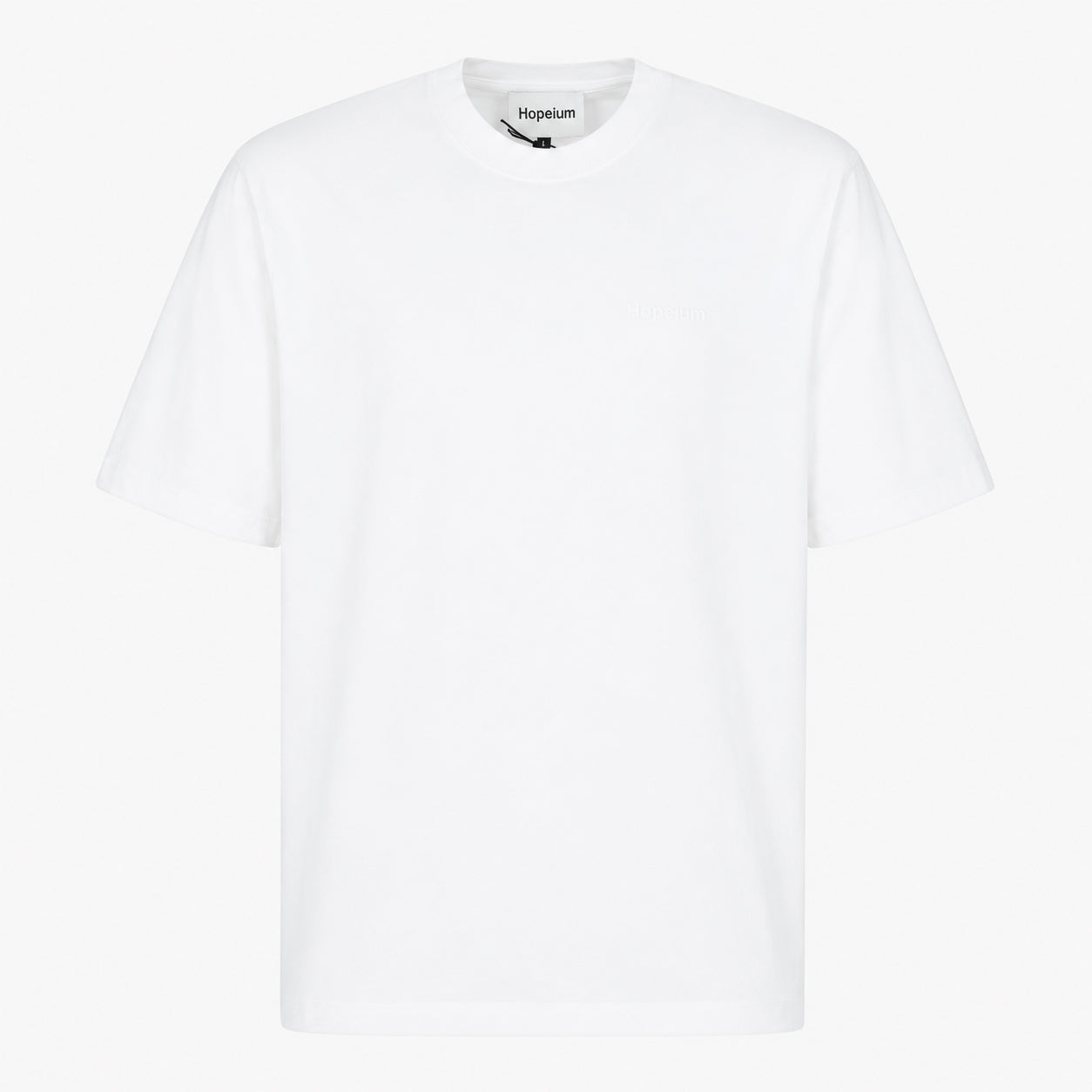 Hopeium T-Shirt Backprint Wit | B*tch Tee