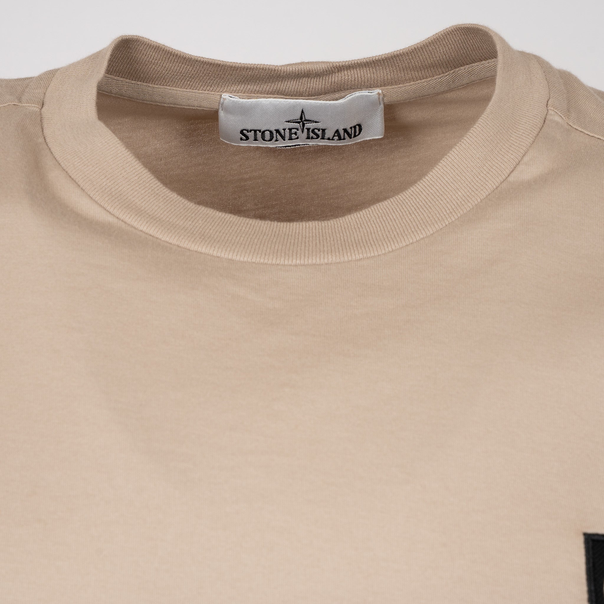 Stone Island T-Shirt Beige | 60/2 Cotton Jersey
