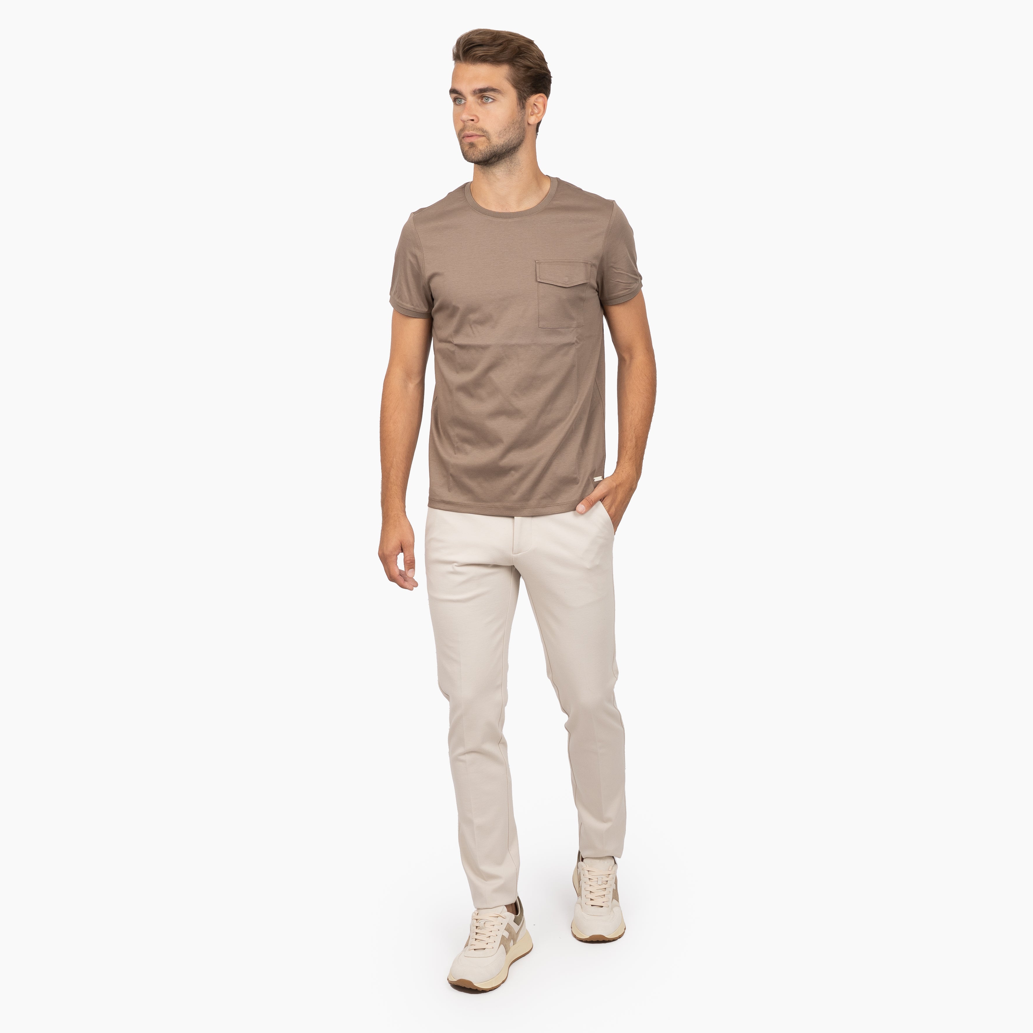 SEVEN DIALS T-Shirt Beige | Winn