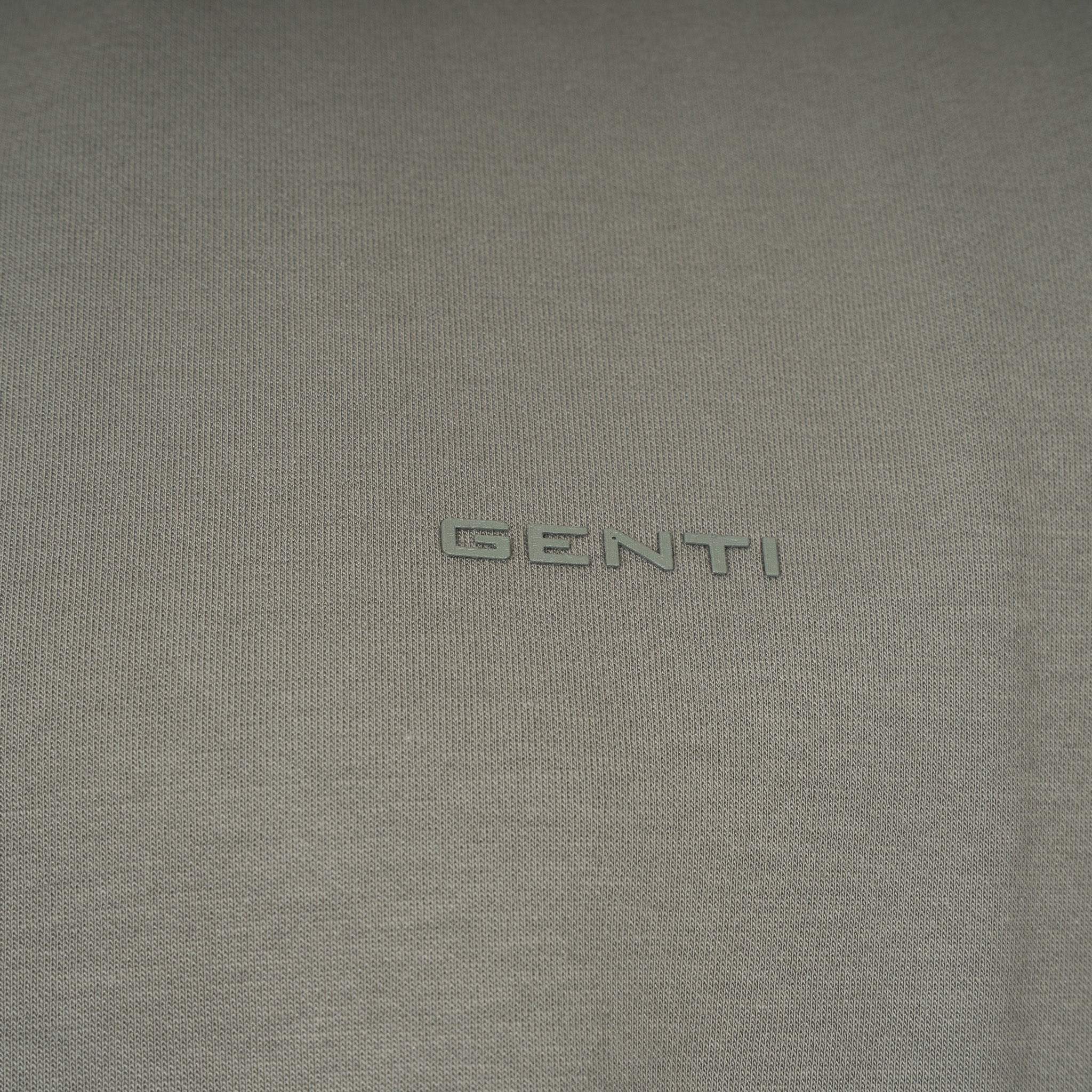 Genti T-Shirt Groen | Cotton Tech