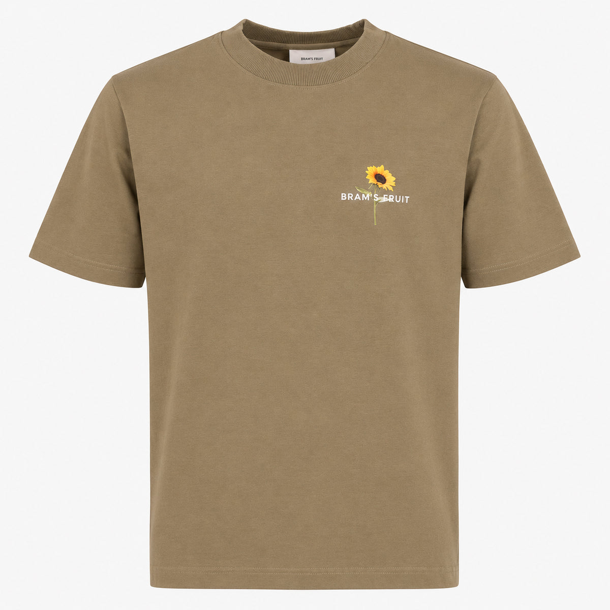Bram's Fruit T-Shirt Backprint Groen | Sunflower