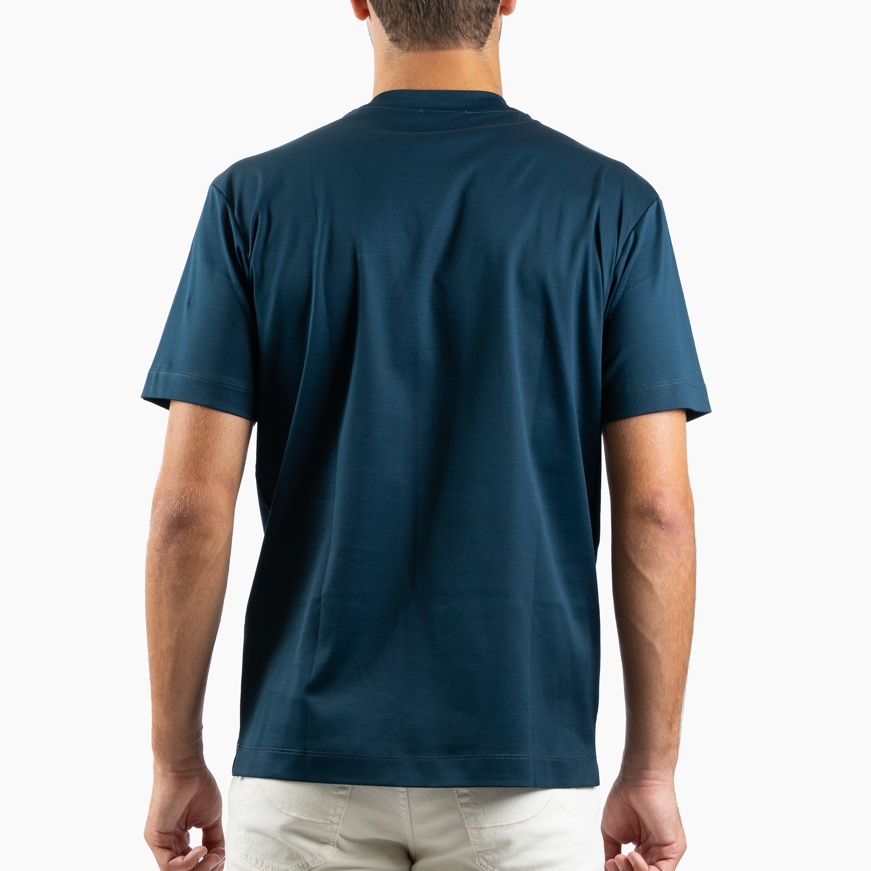 Valenza T-Shirt Flessengroen | Interlock Supima Cotton
