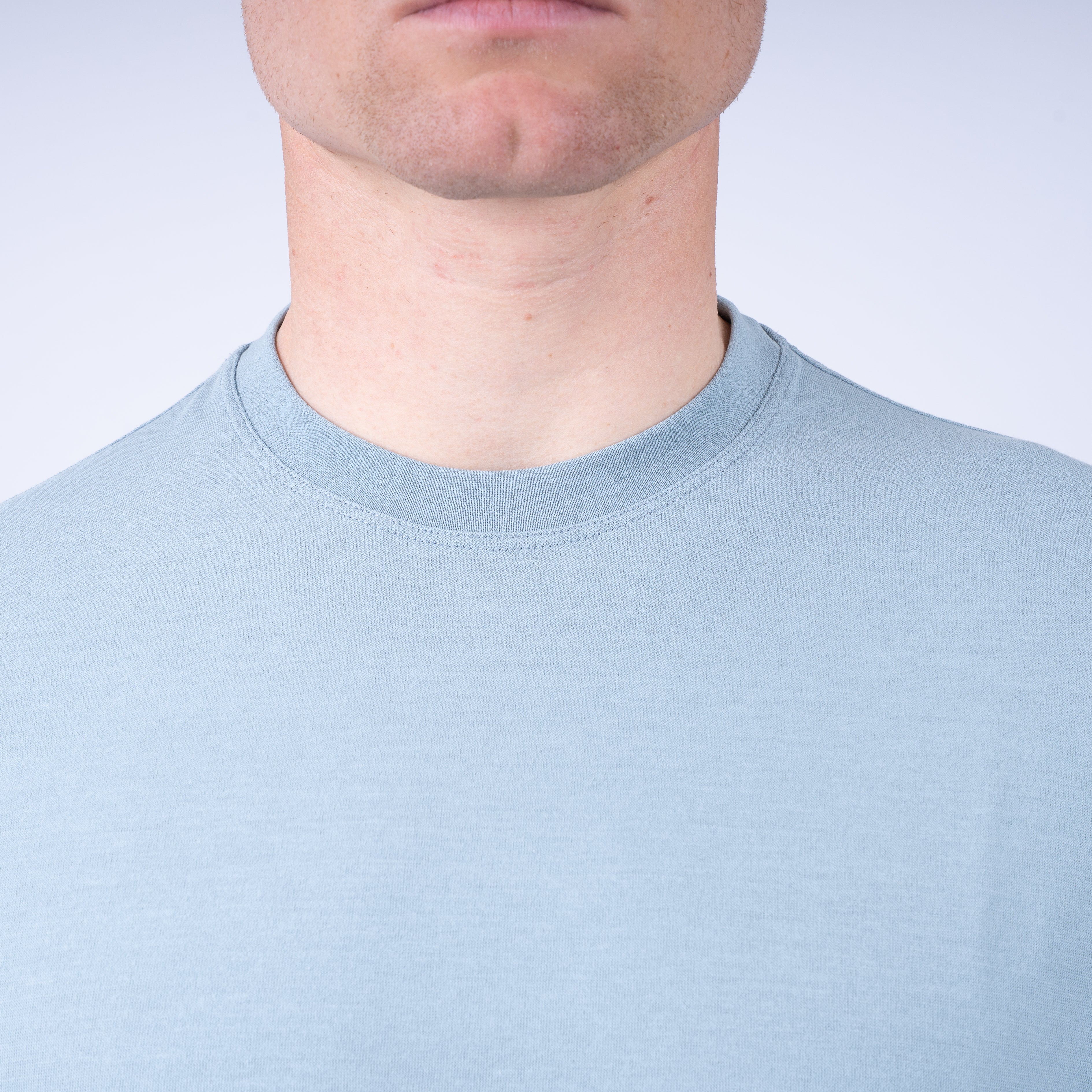 Zanone T-Shirt Middenblauw | IceCotton