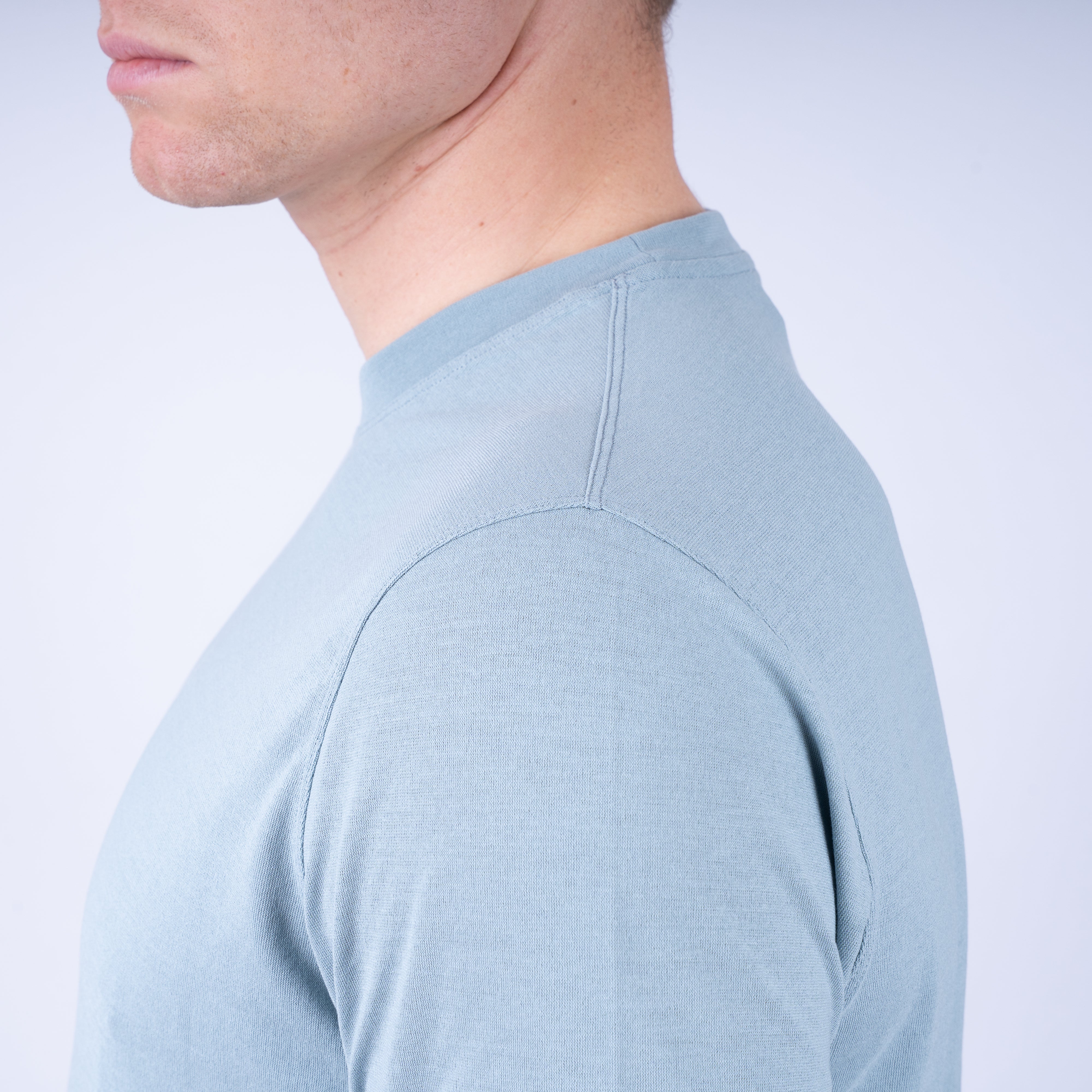 Zanone T-Shirt Middenblauw | IceCotton