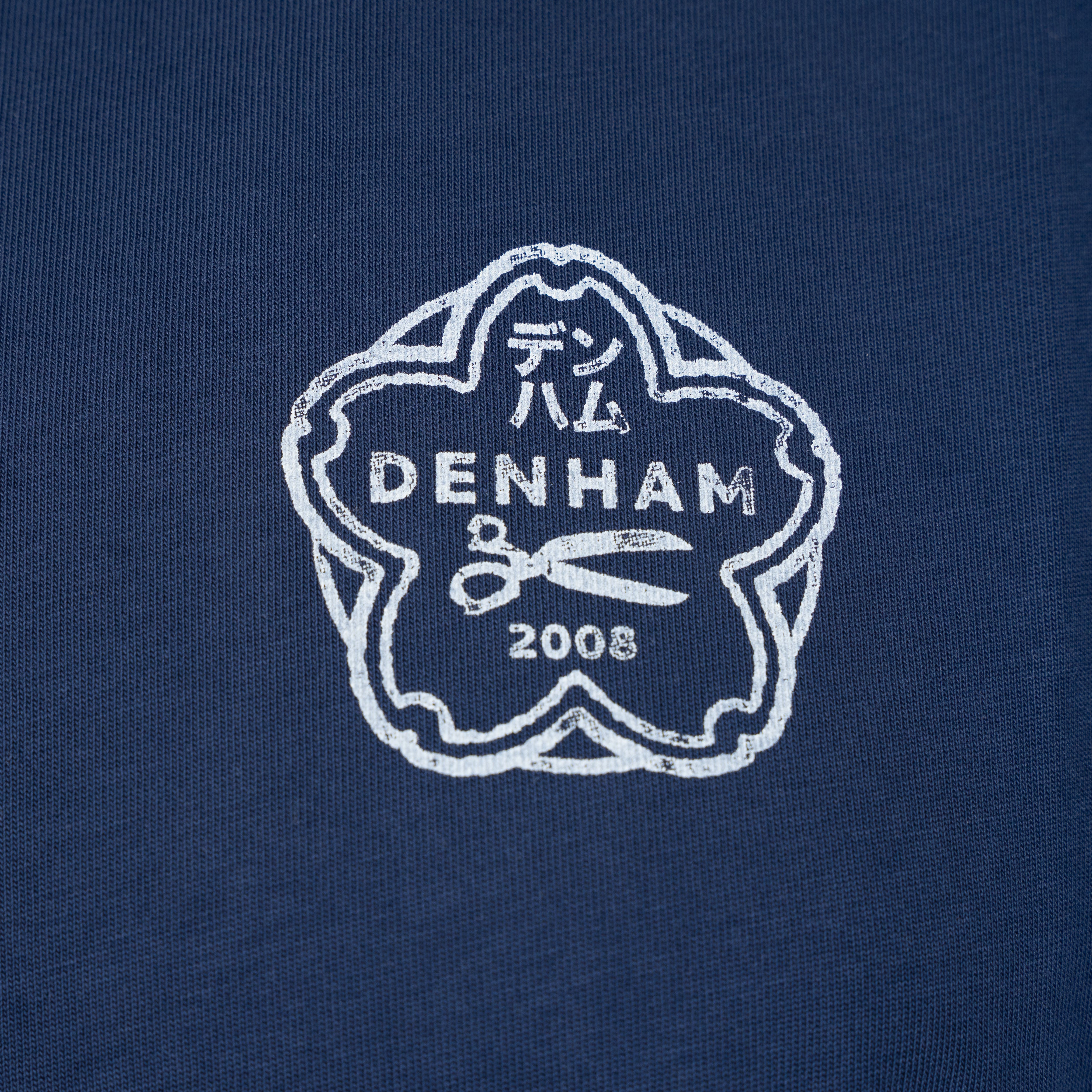 Denham T-Shirt Blauw | Sake Tee