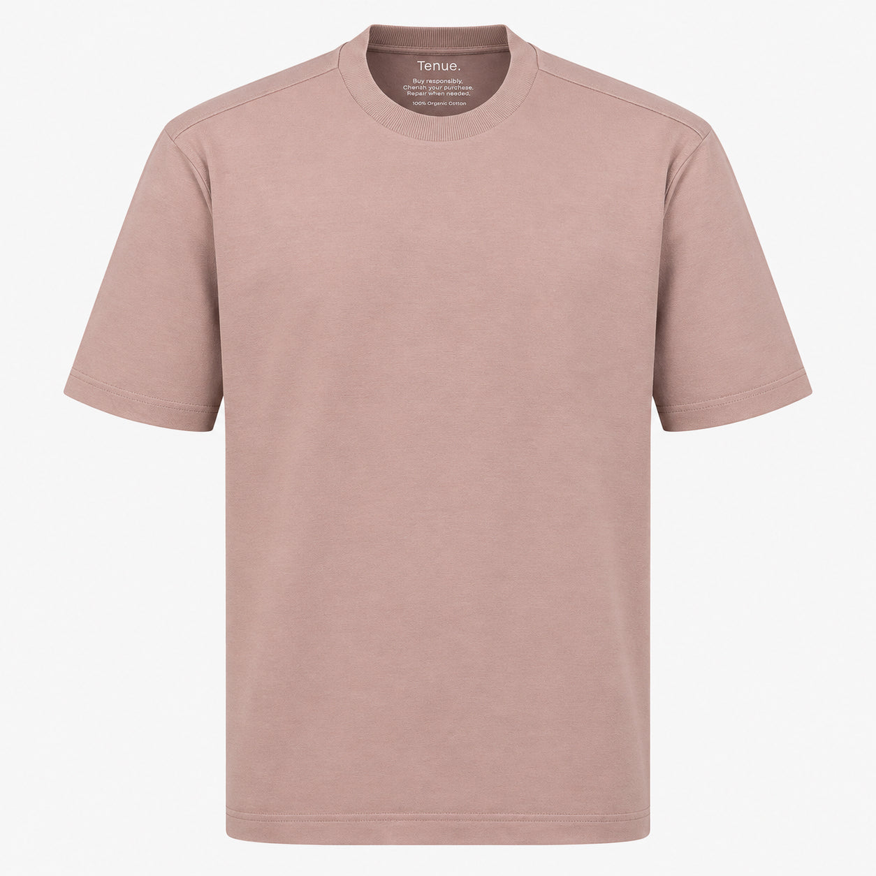 Tenue. T-Shirt Blauw | Bruce Dusty Lilac
