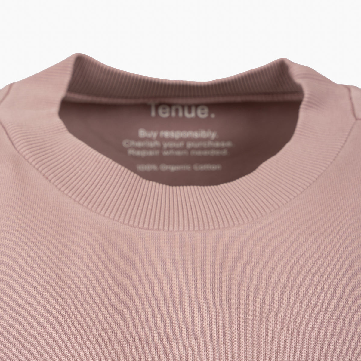 Tenue. T-Shirt Blauw | Bruce Dusty Lilac