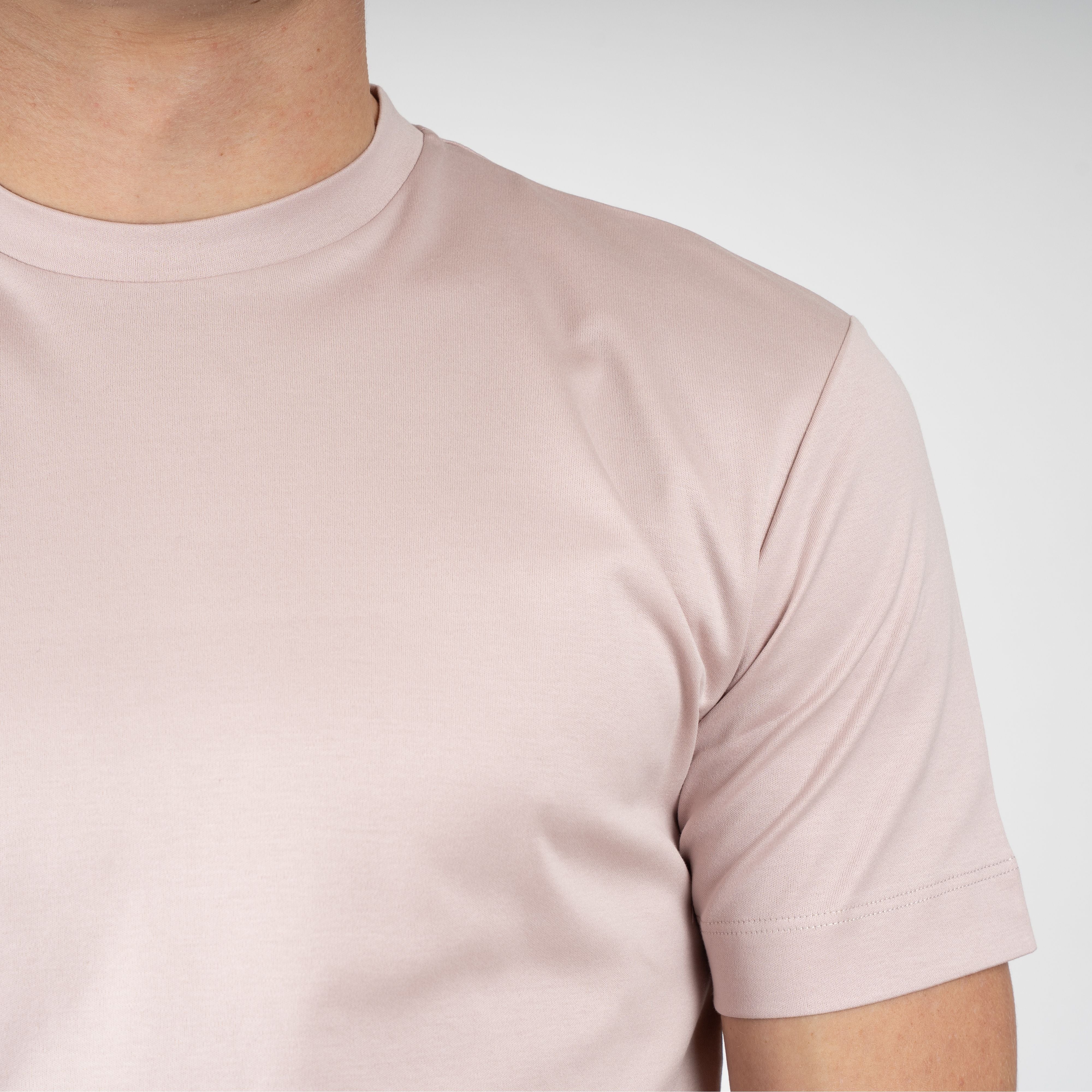 Valenza T-Shirt Roze | Interlock Supima Cotton