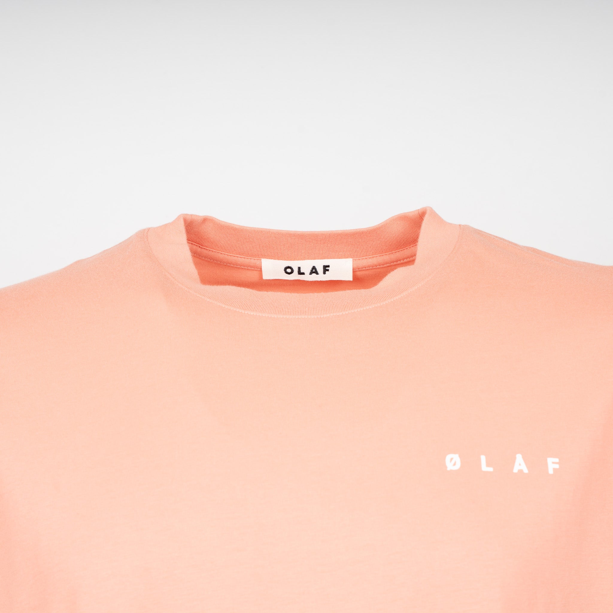 Olaf T-Shirt Backprint Roze | Brushstroke Face
