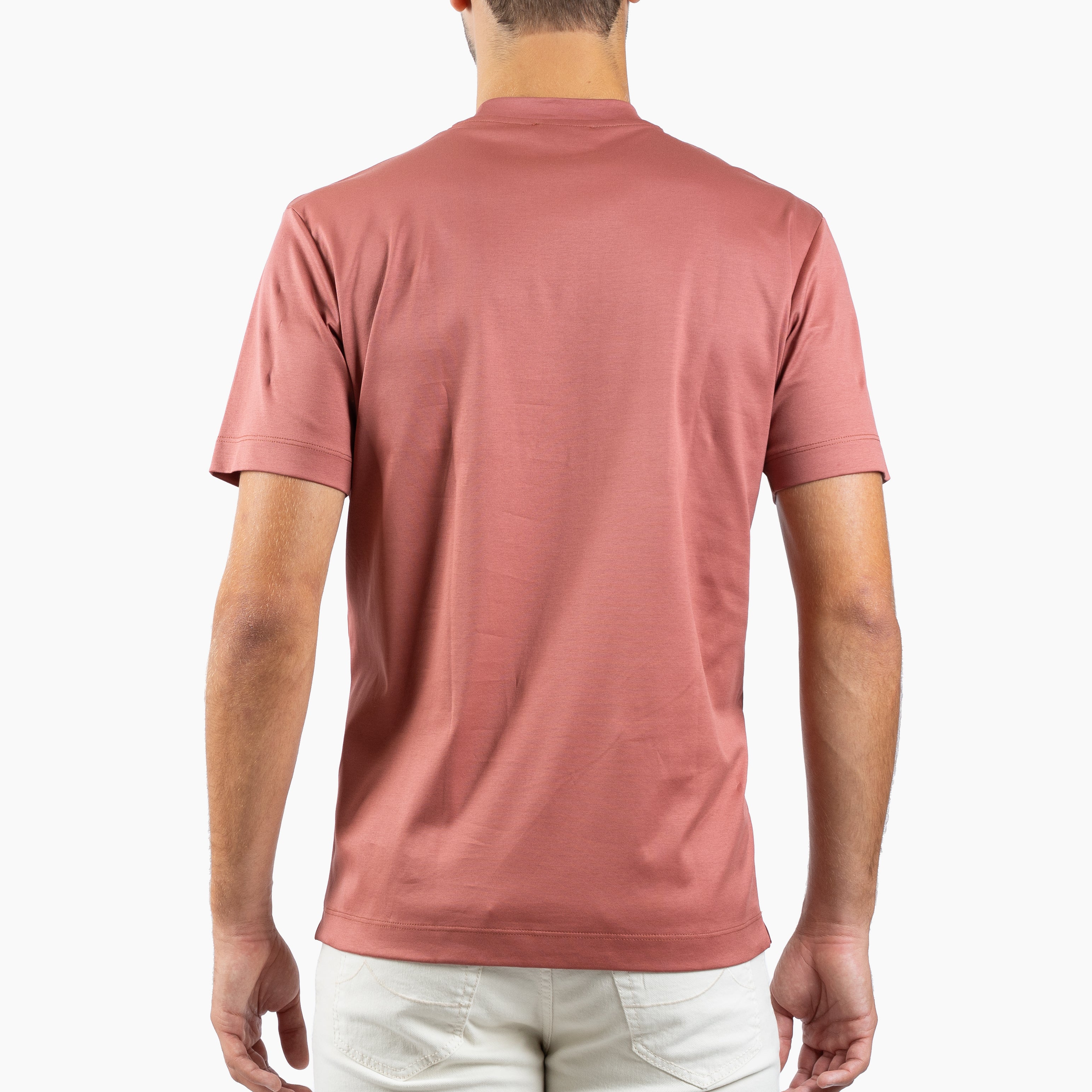 Valenza T-Shirt Oud Roze | Interlock Supima Cotton