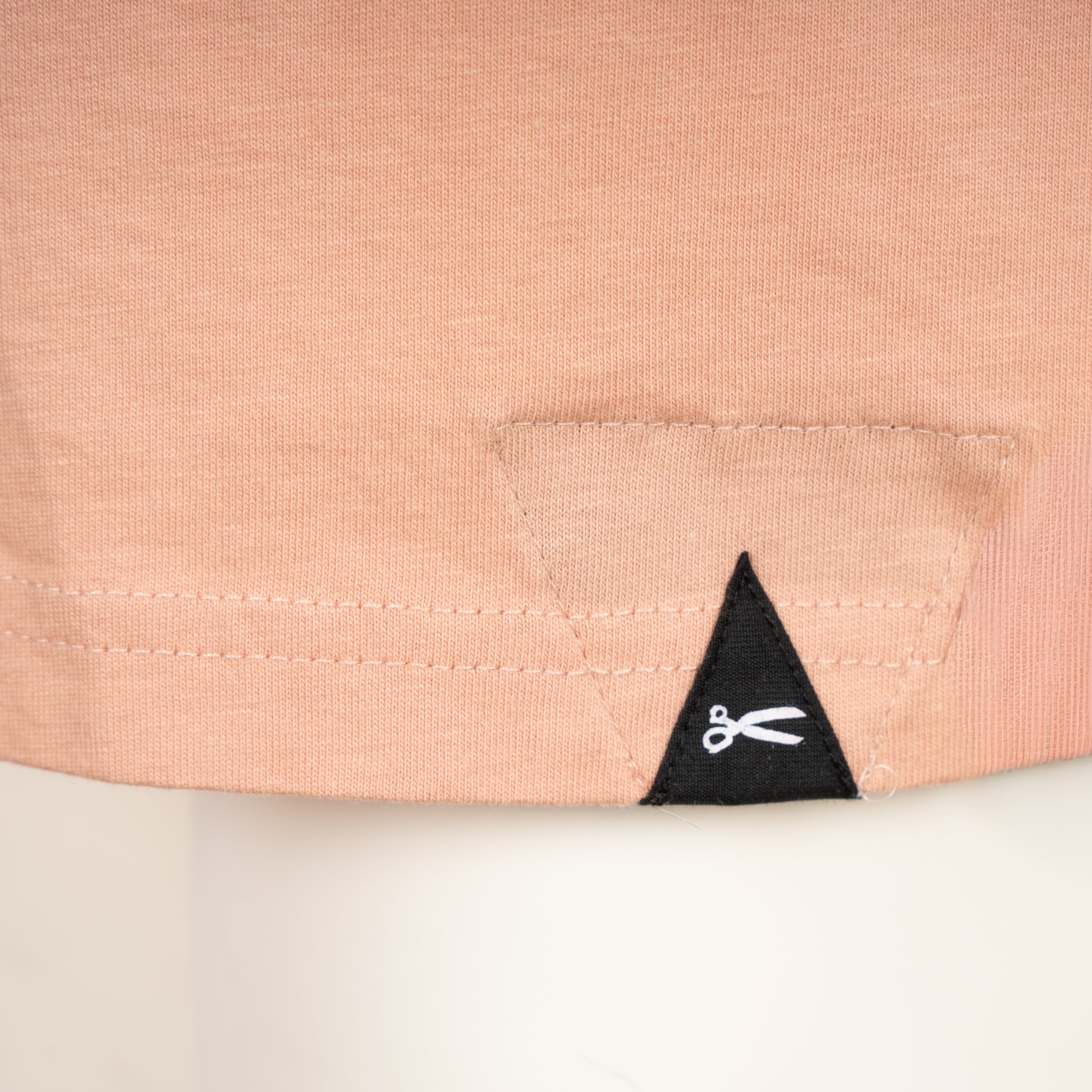 Denham T-Shirt Zacht Roze | Scissor Tee