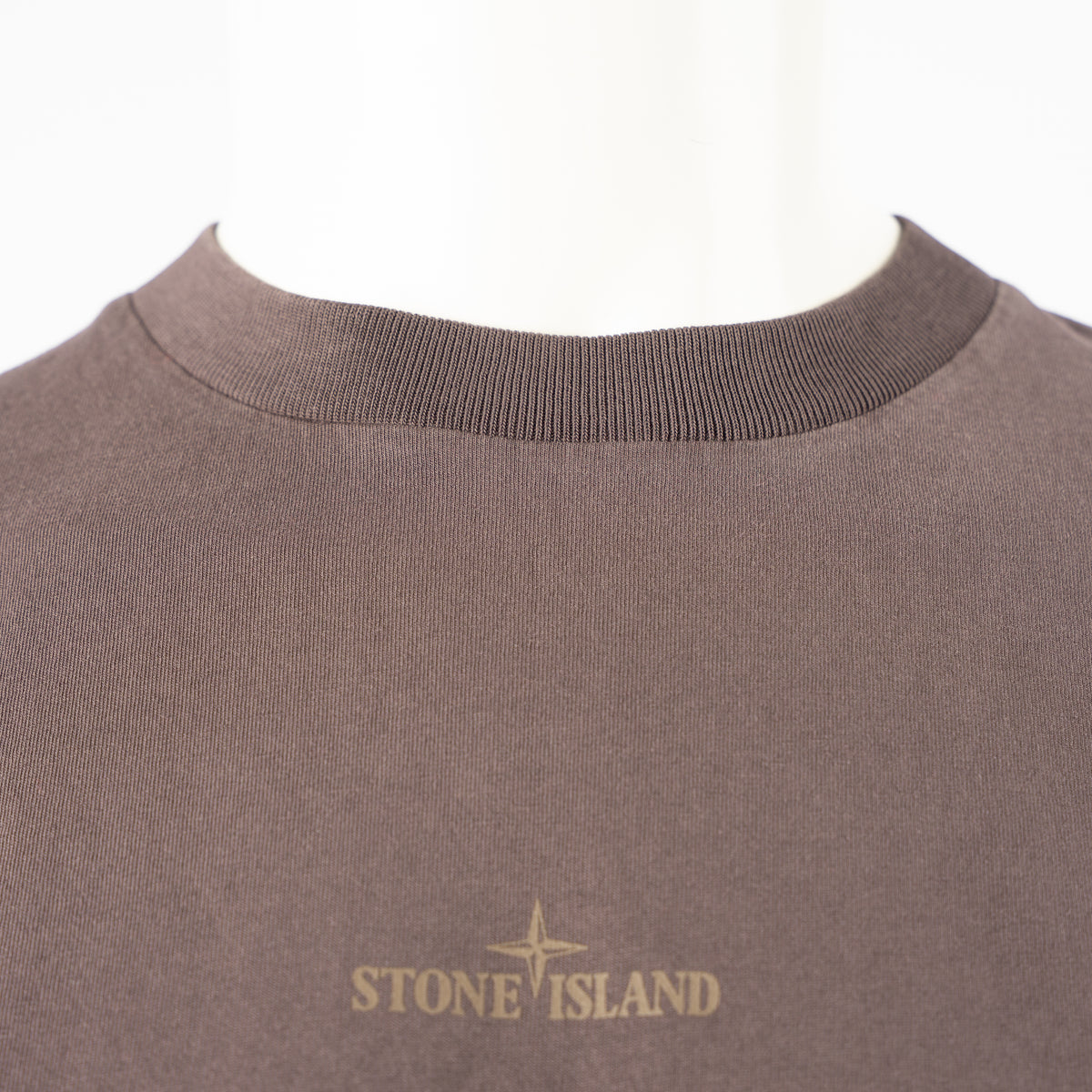 Stone Island T-Shirt Backprint Bordeauxrood | Camo Print