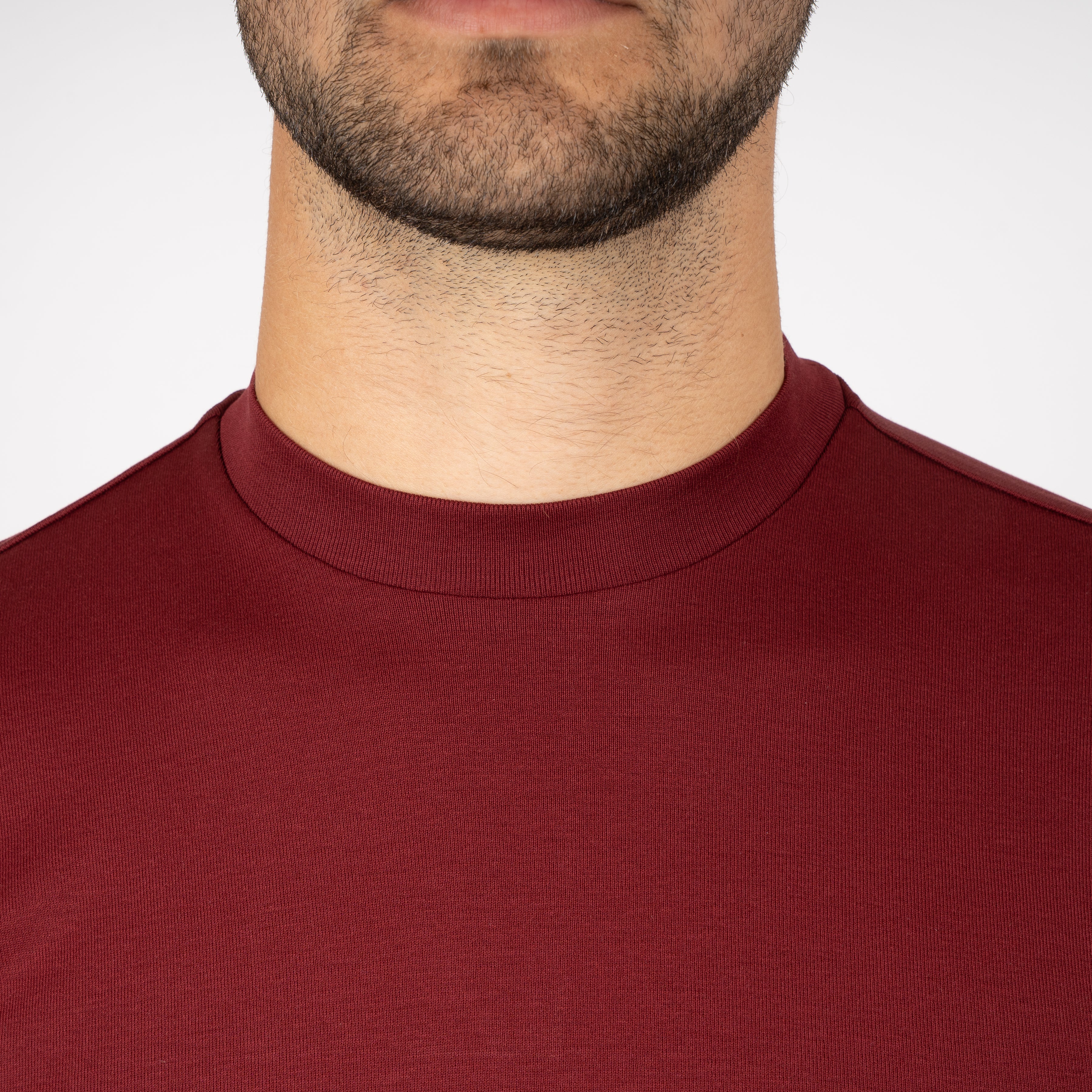 Stefan Brandt T-Shirt Bordeaux Rood | ELI B FR 30
