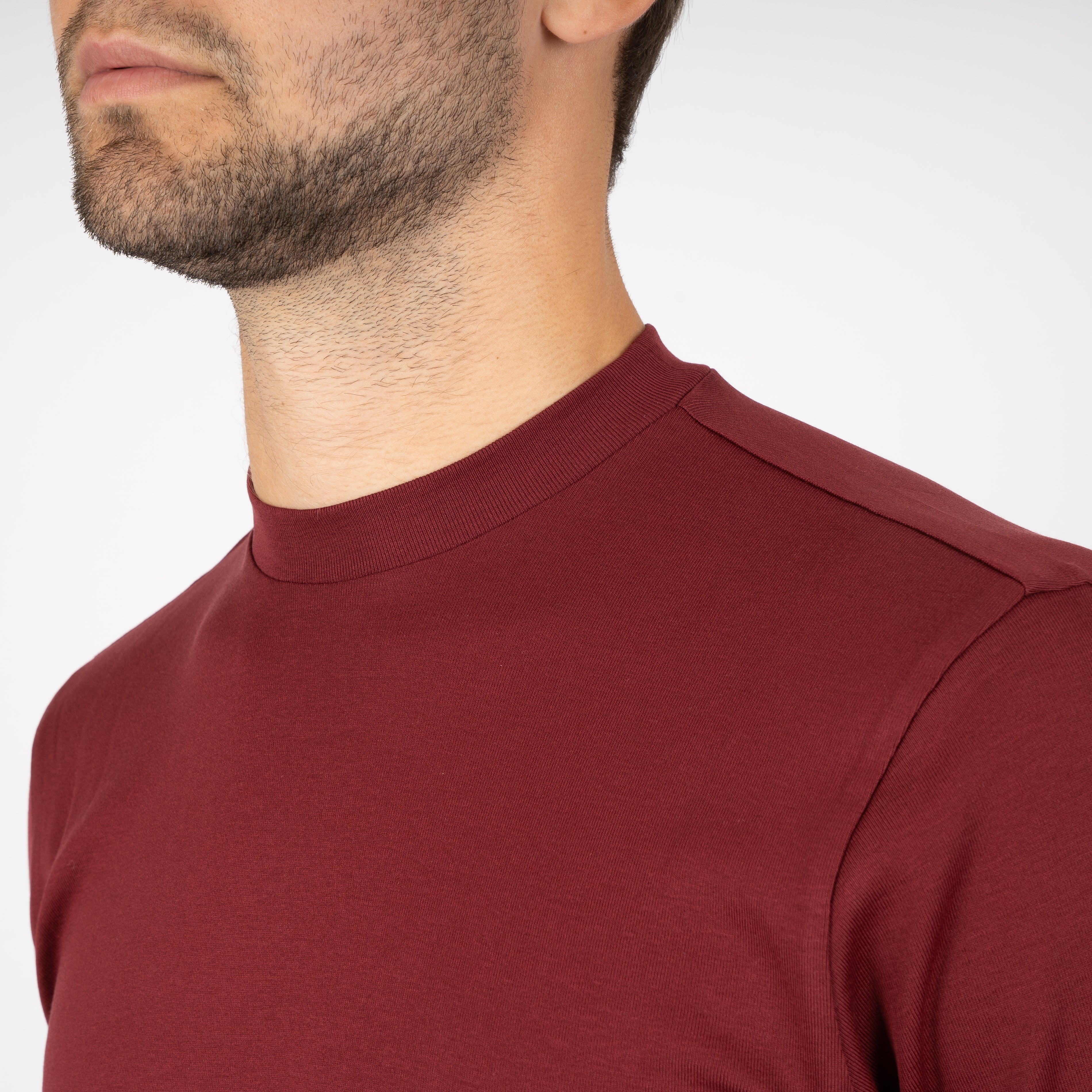 Stefan Brandt T-Shirt Bordeaux Rood | ELI B FR 30