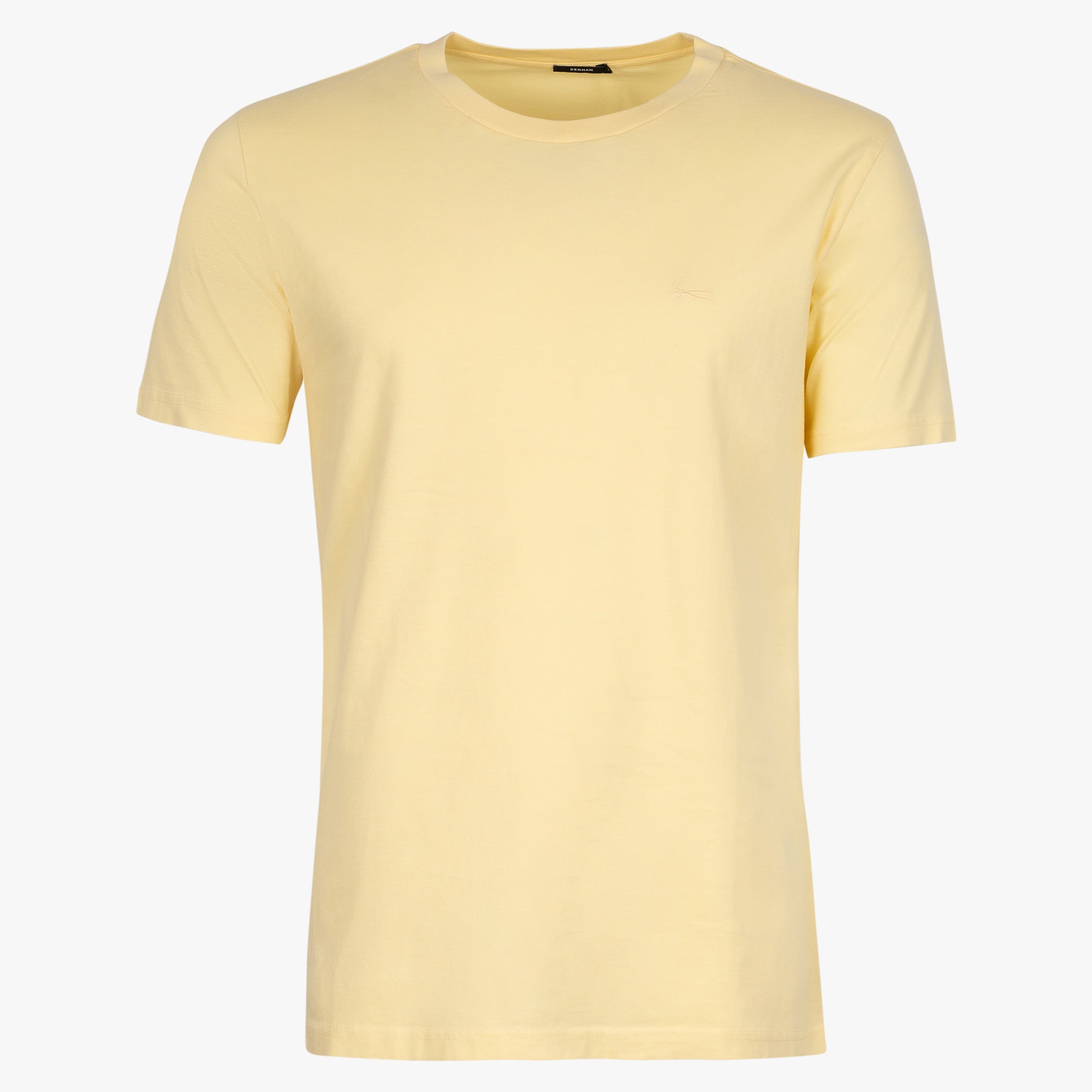 Denham T-Shirt Geel | Scissor Tee
