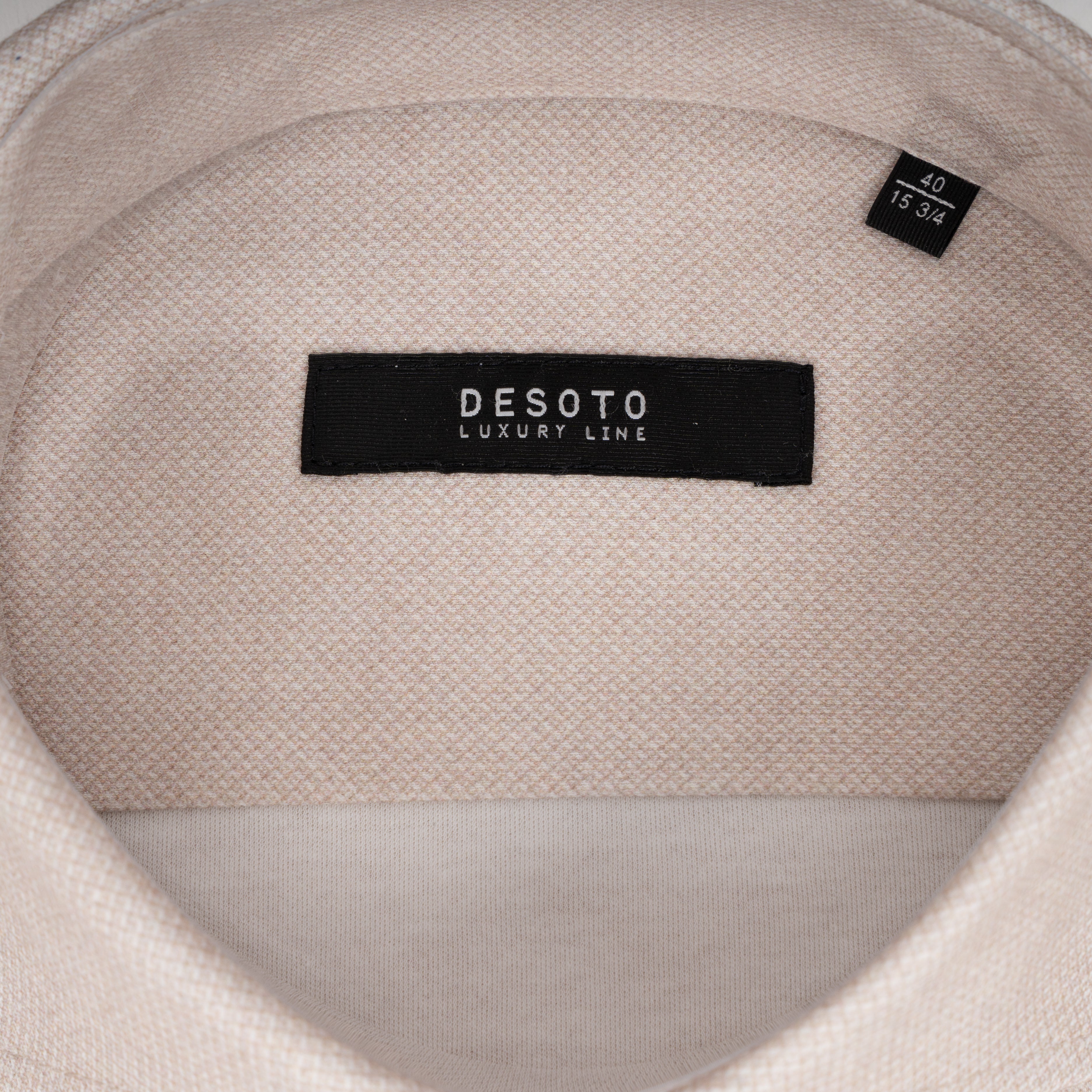 Desoto Overhemd Beige | Luxury Hai