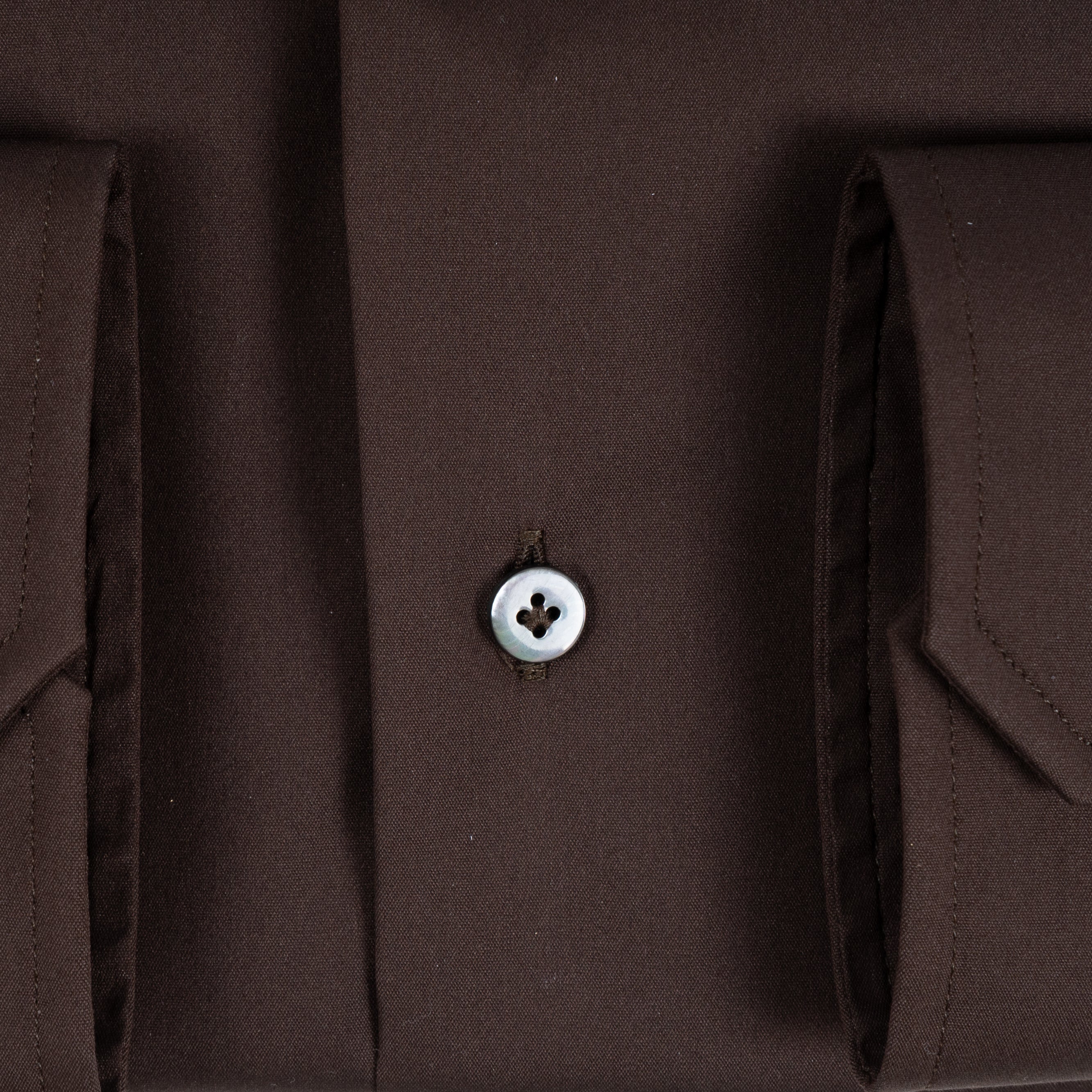 Xacus Overhemd Bruin | Albini Stretch