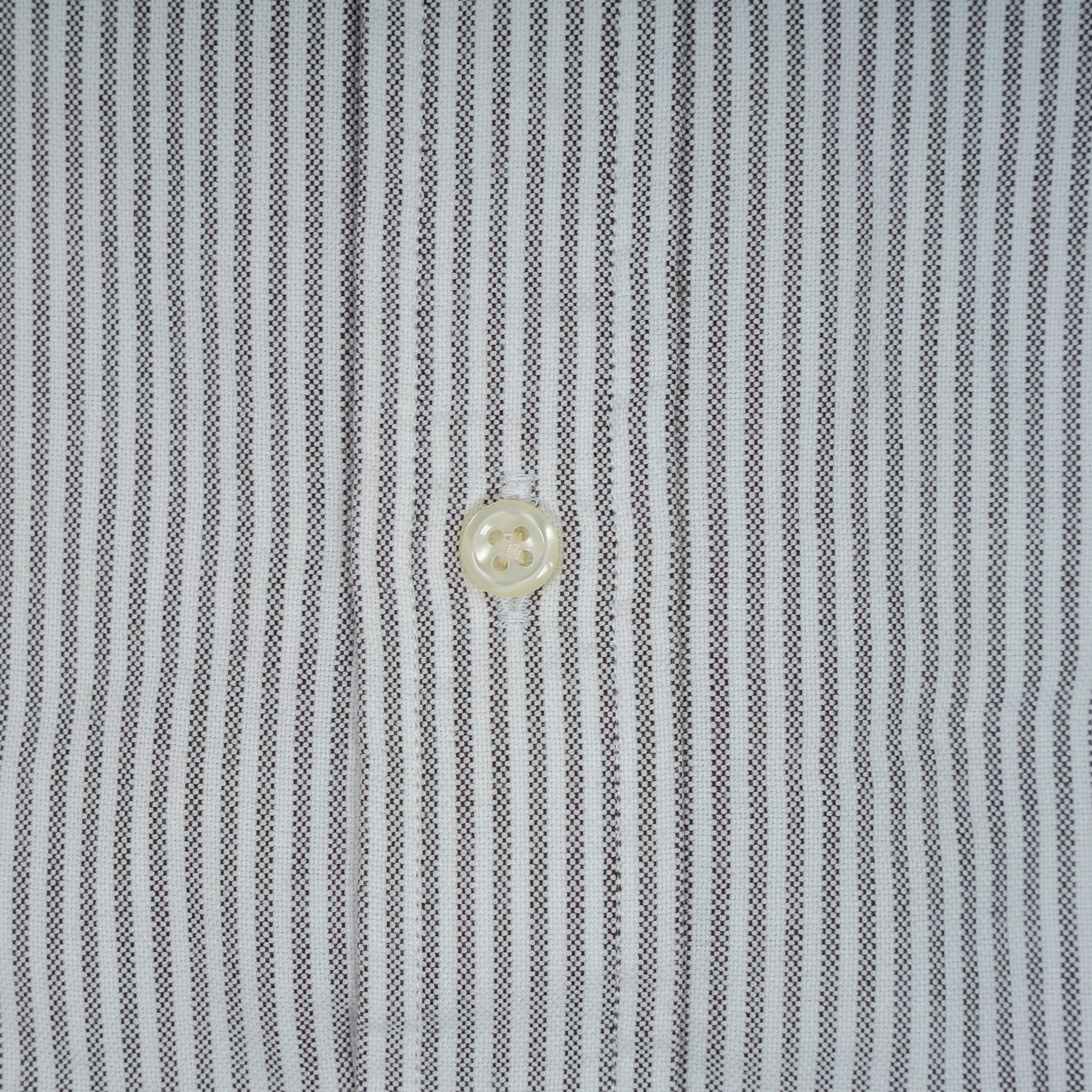 Ralph Lauren Overhemd Bruin Gestreept | Custom Fit