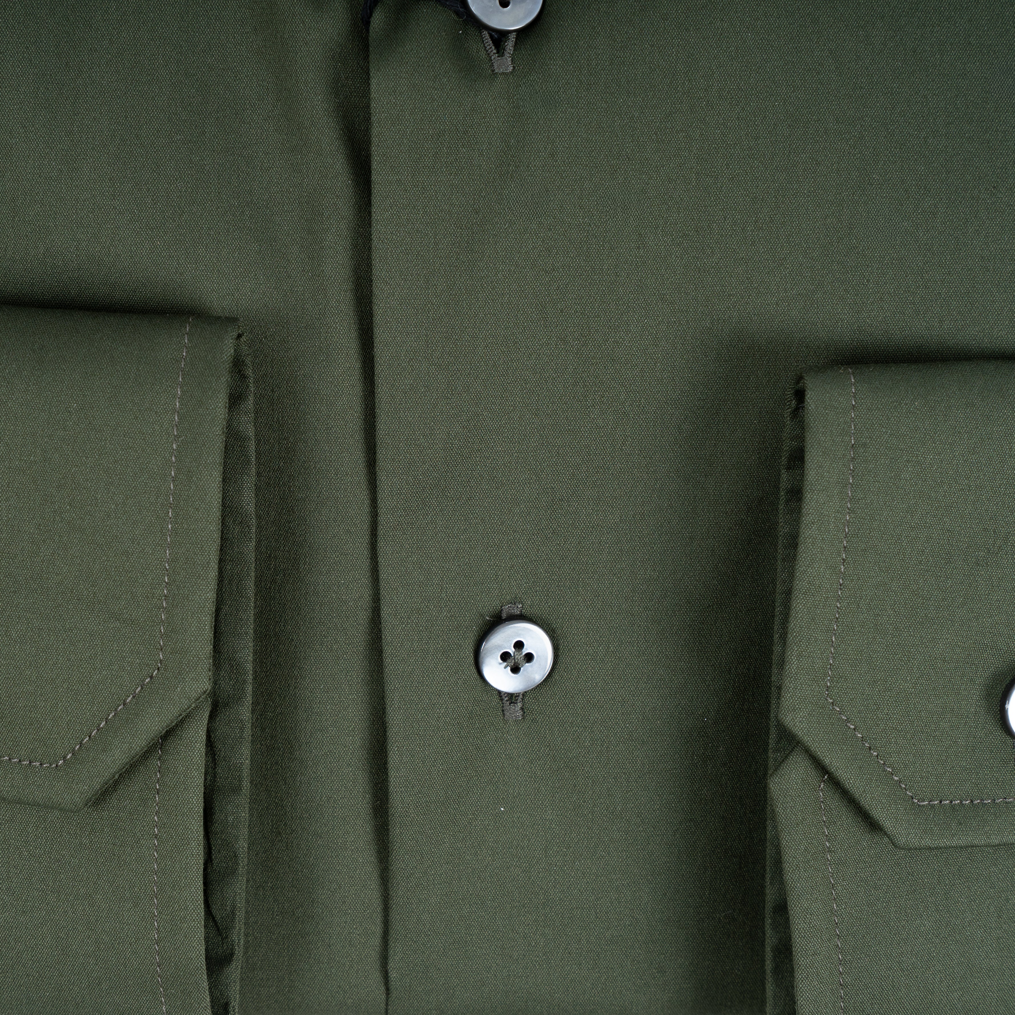 Xacus Overhemd Groen | Albini Stretch