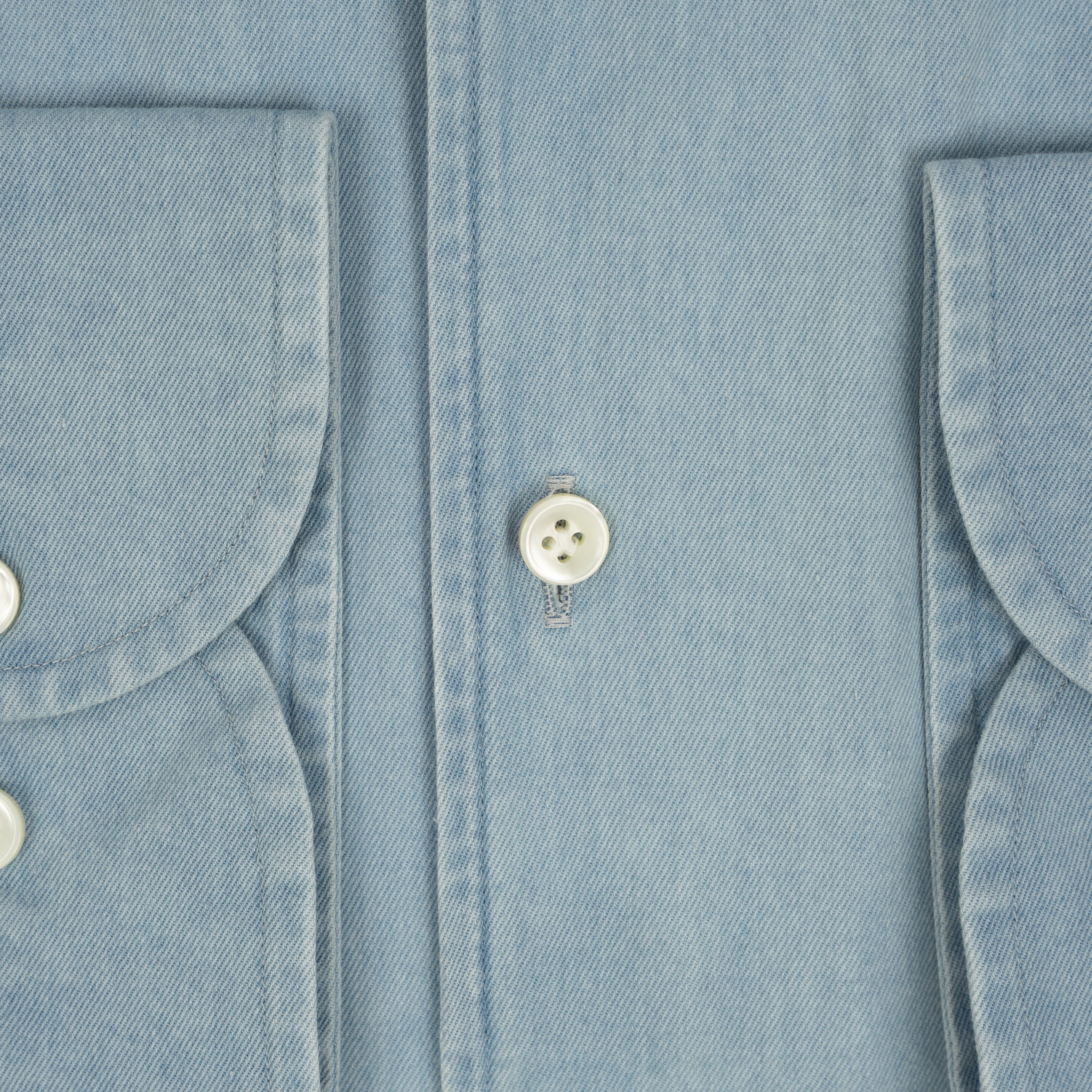 Profuomo Overhemd Middenblauw | Indigo