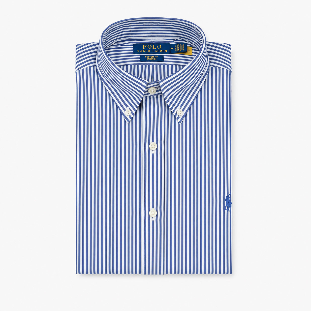Ralph Lauren Overhemd Blauw Gestreept | Custom Fit