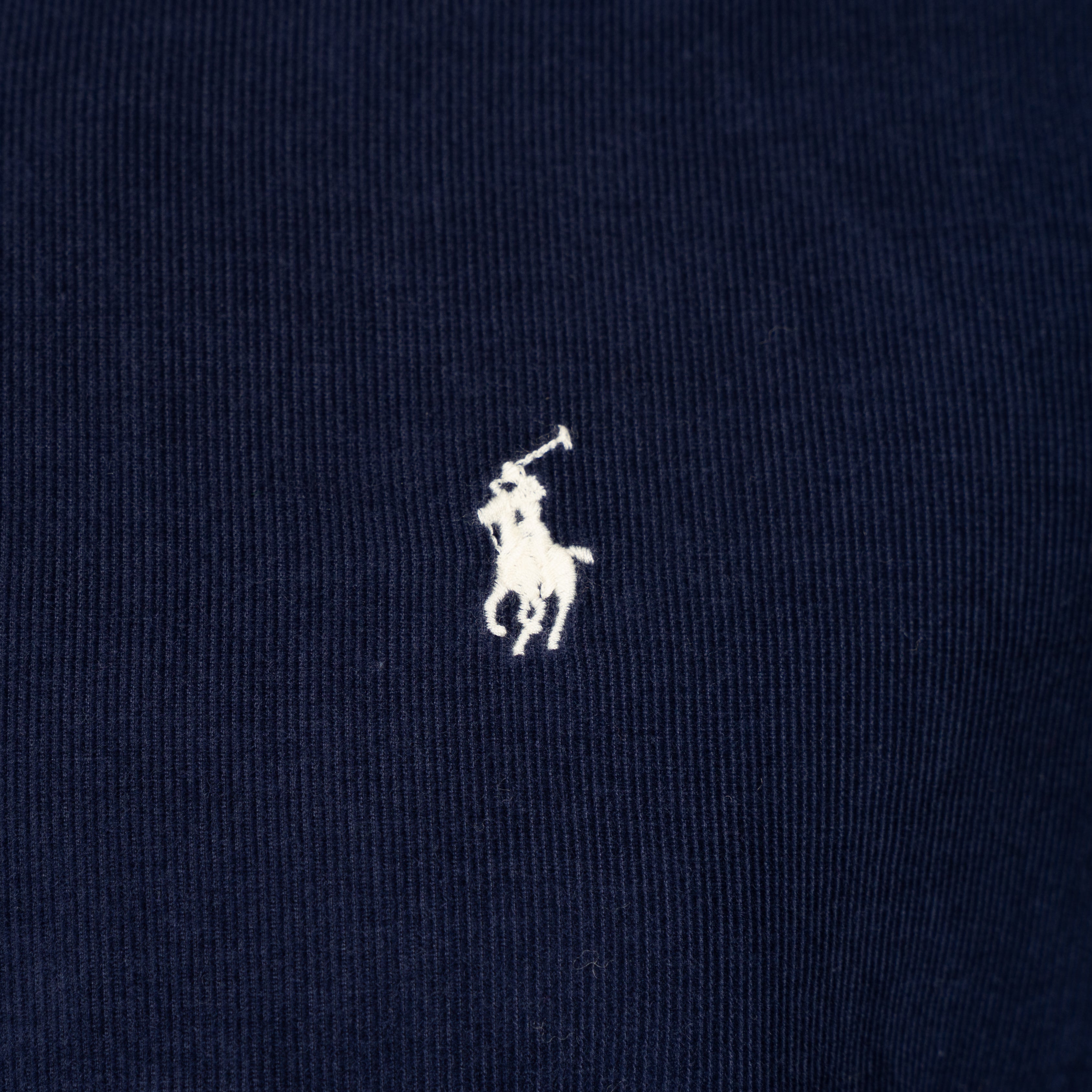 Ralph Lauren Corduroy Overhemd Blauw | Custom Fit