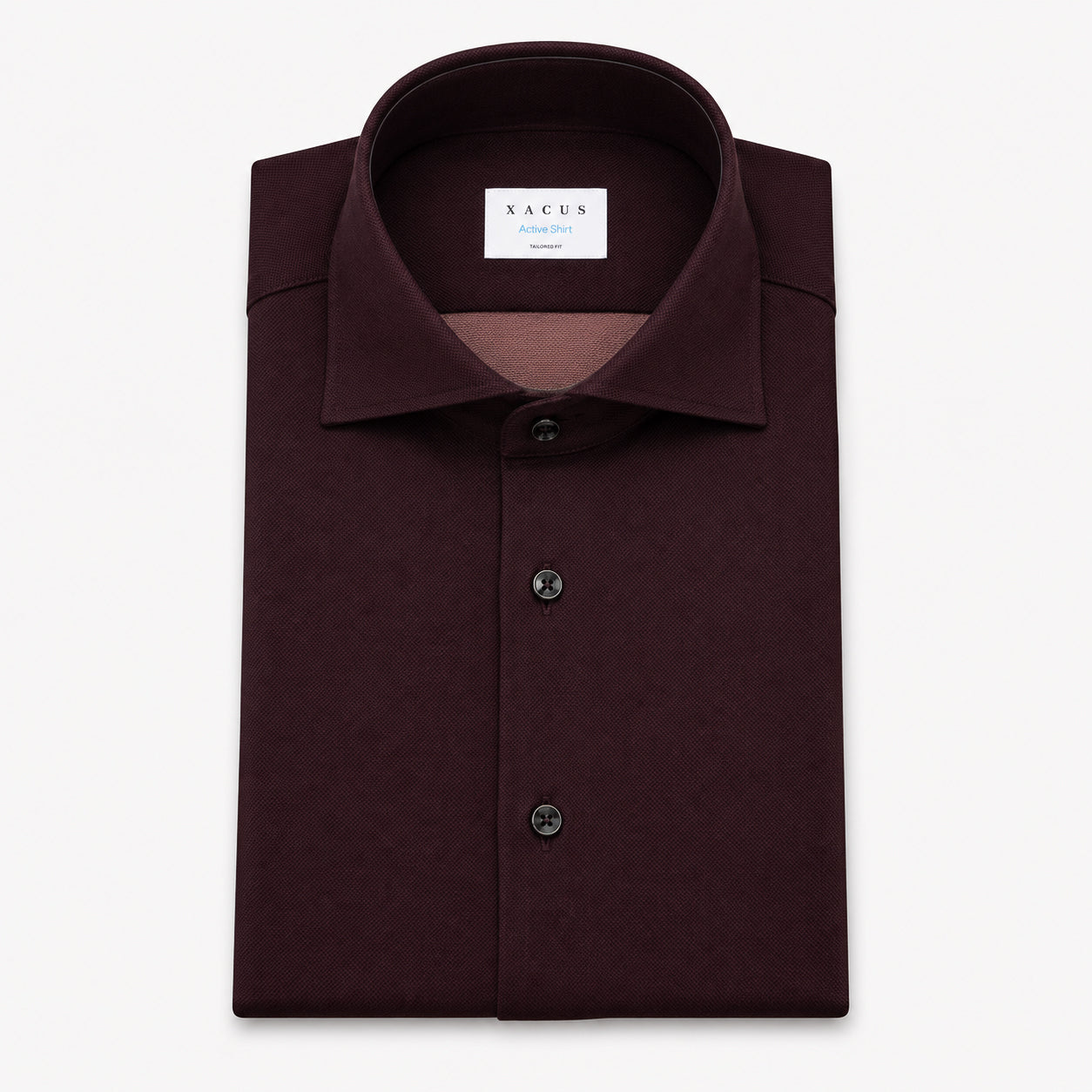 Xacus Overhemd Bordeaux Rood | Active Shirt