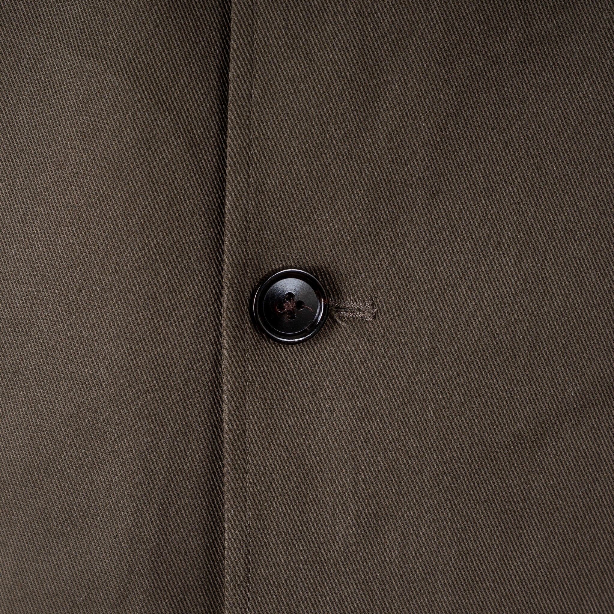 Profuomo Overshirt Groen | Cotton Twill