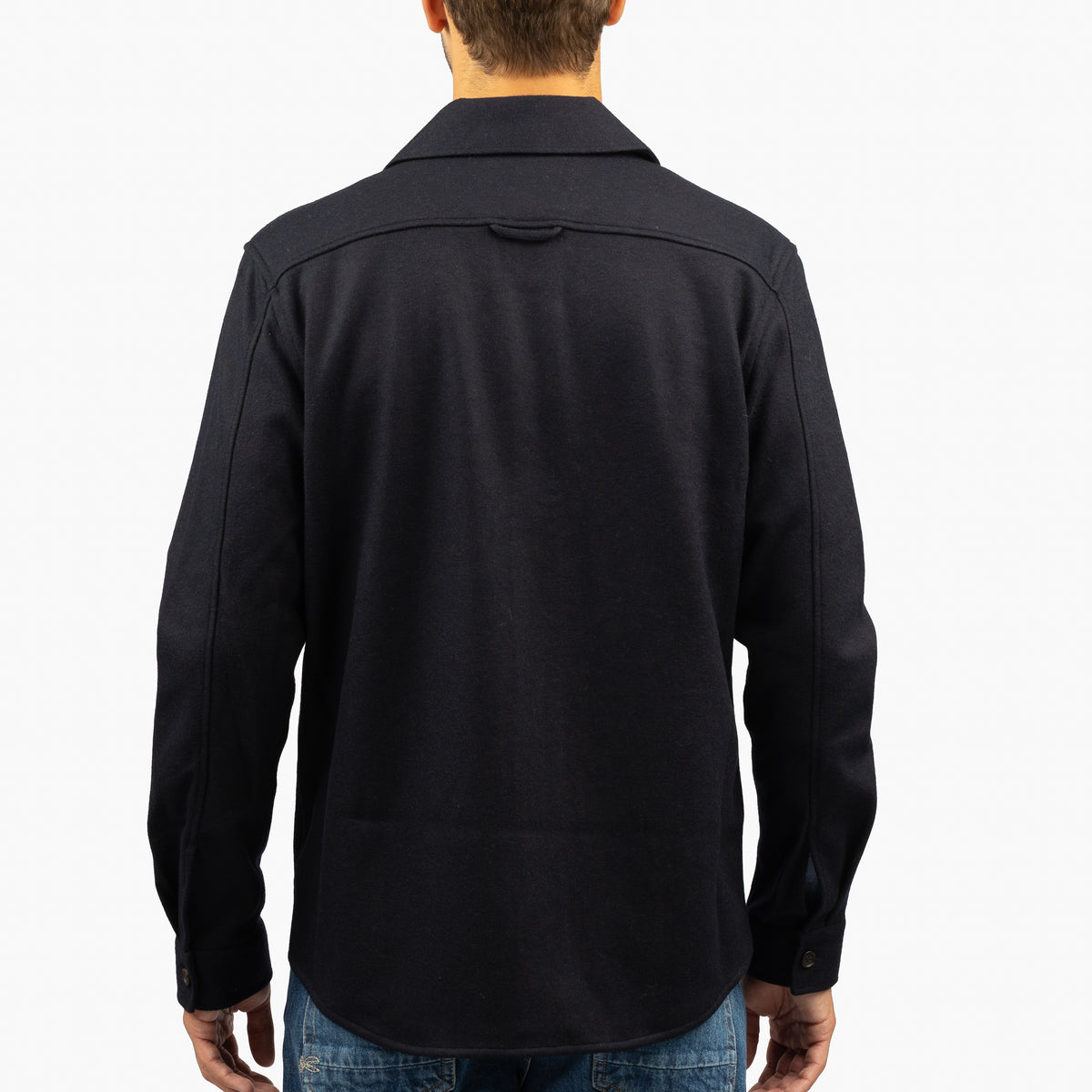 Profuomo Overshirt Blauw | Knitted