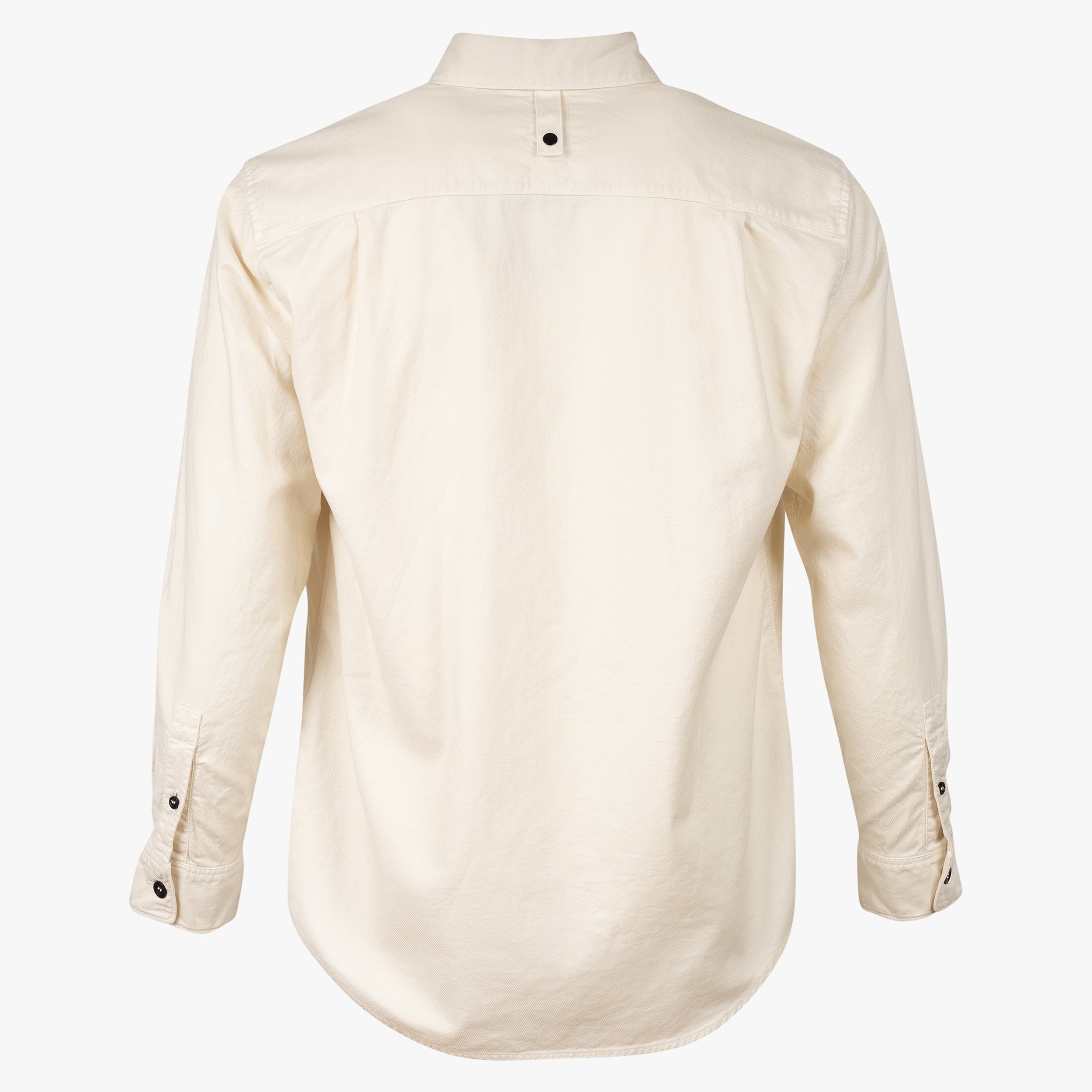 Stone Island Overhemd Crème | Organic Cotton Oxford