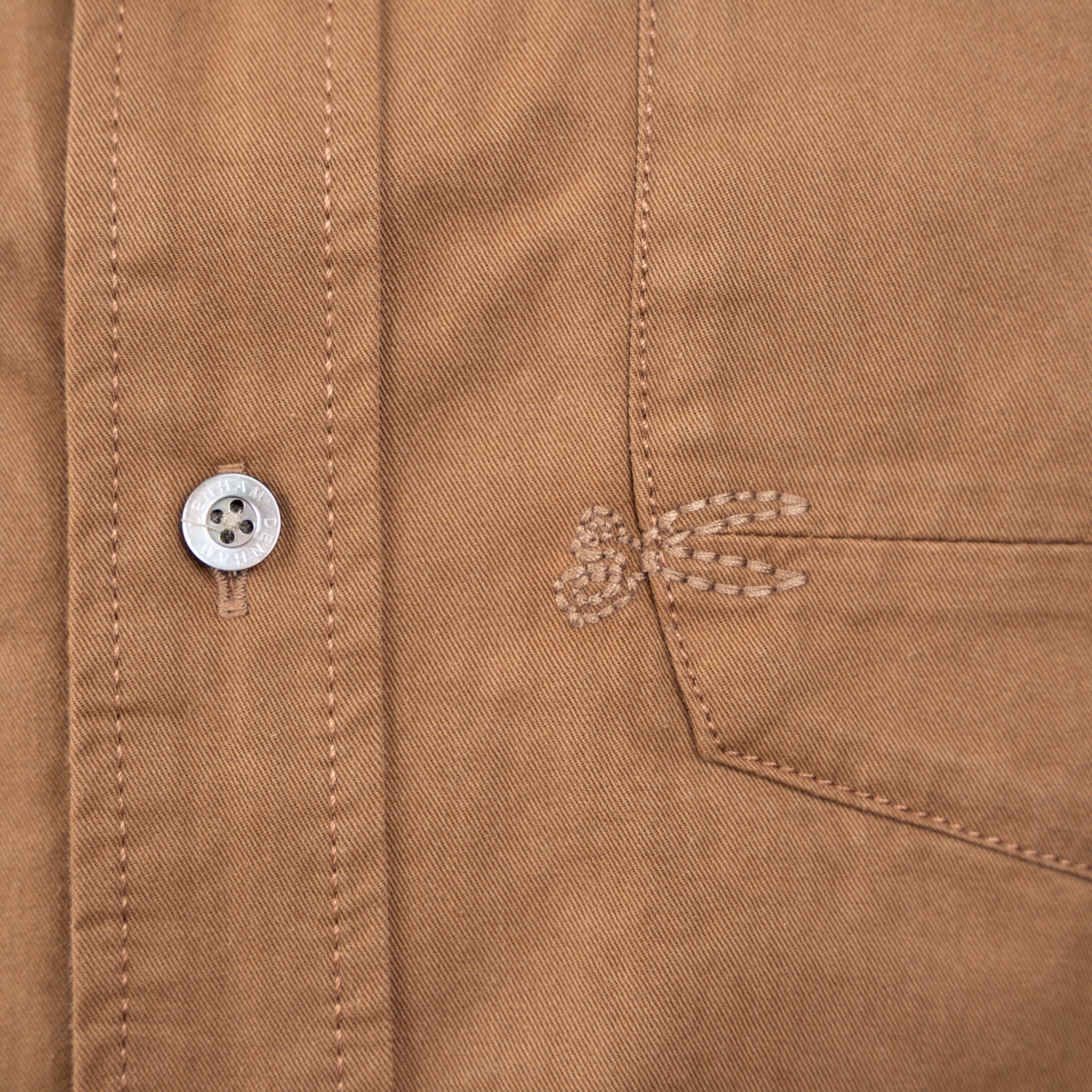 Denham Denham Overhemd Camel | Guilty Shirt