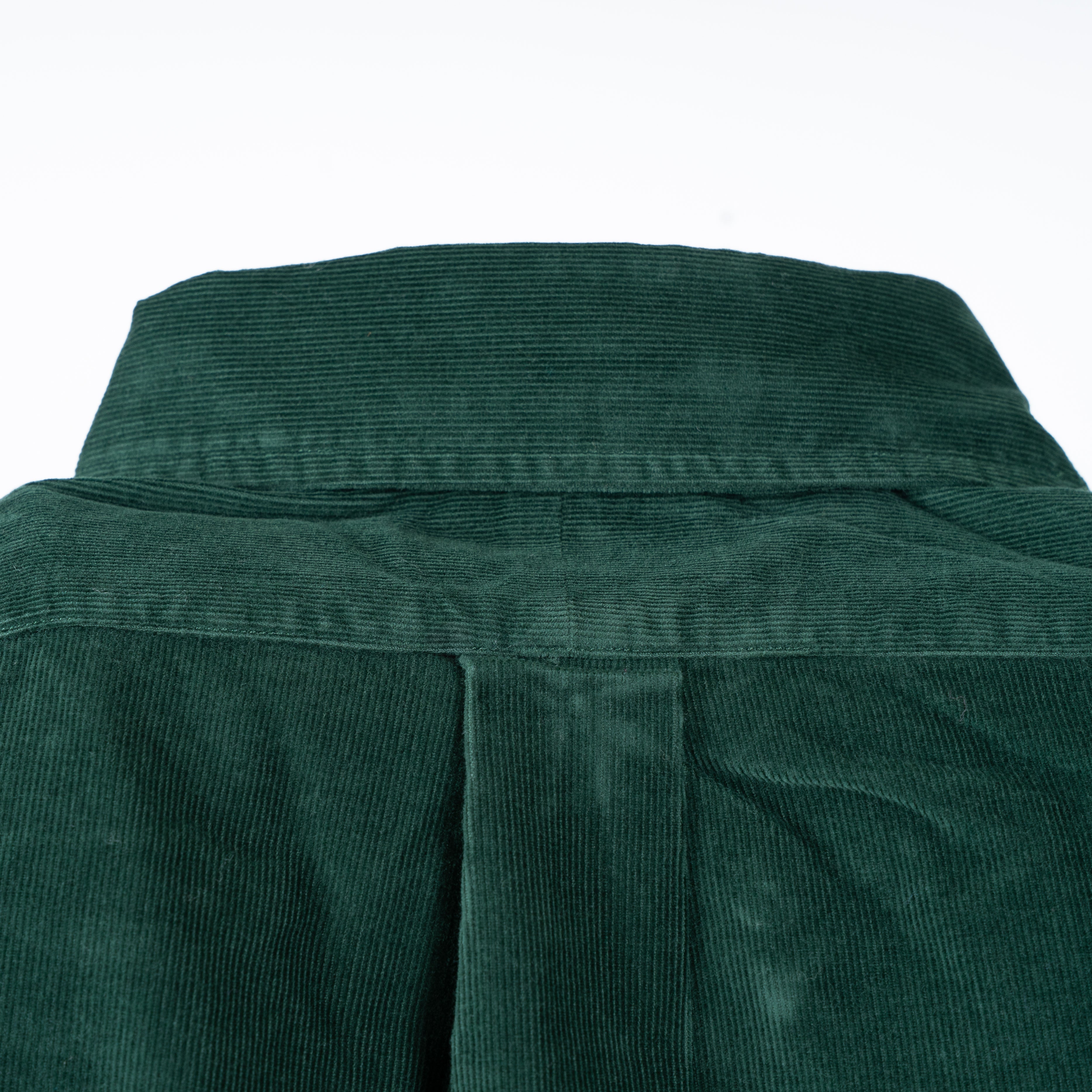 Ralph Lauren Overhemd Velvet Corduroy Groen | Polo Bear