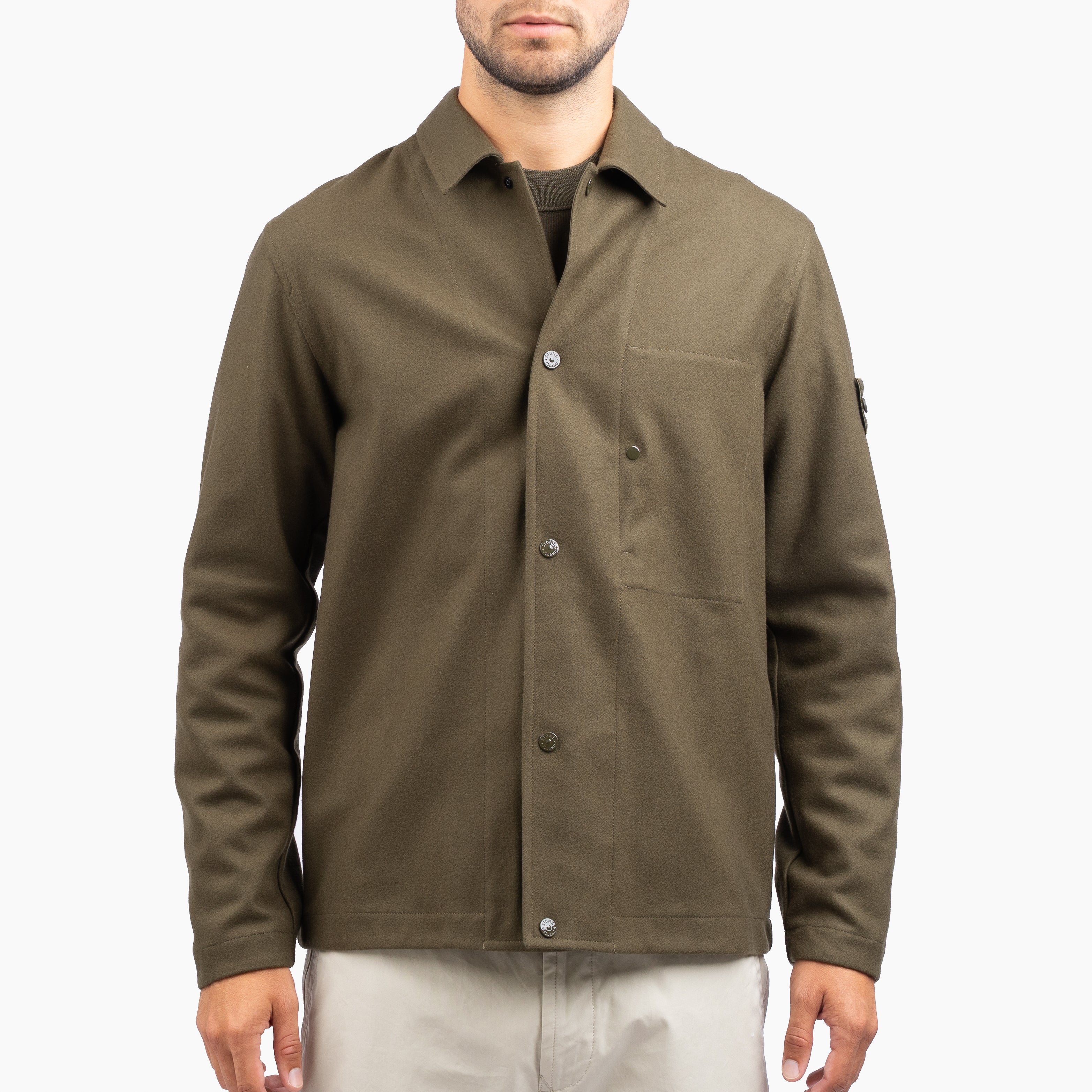 Stone Island Overshirt Groen | Ghost