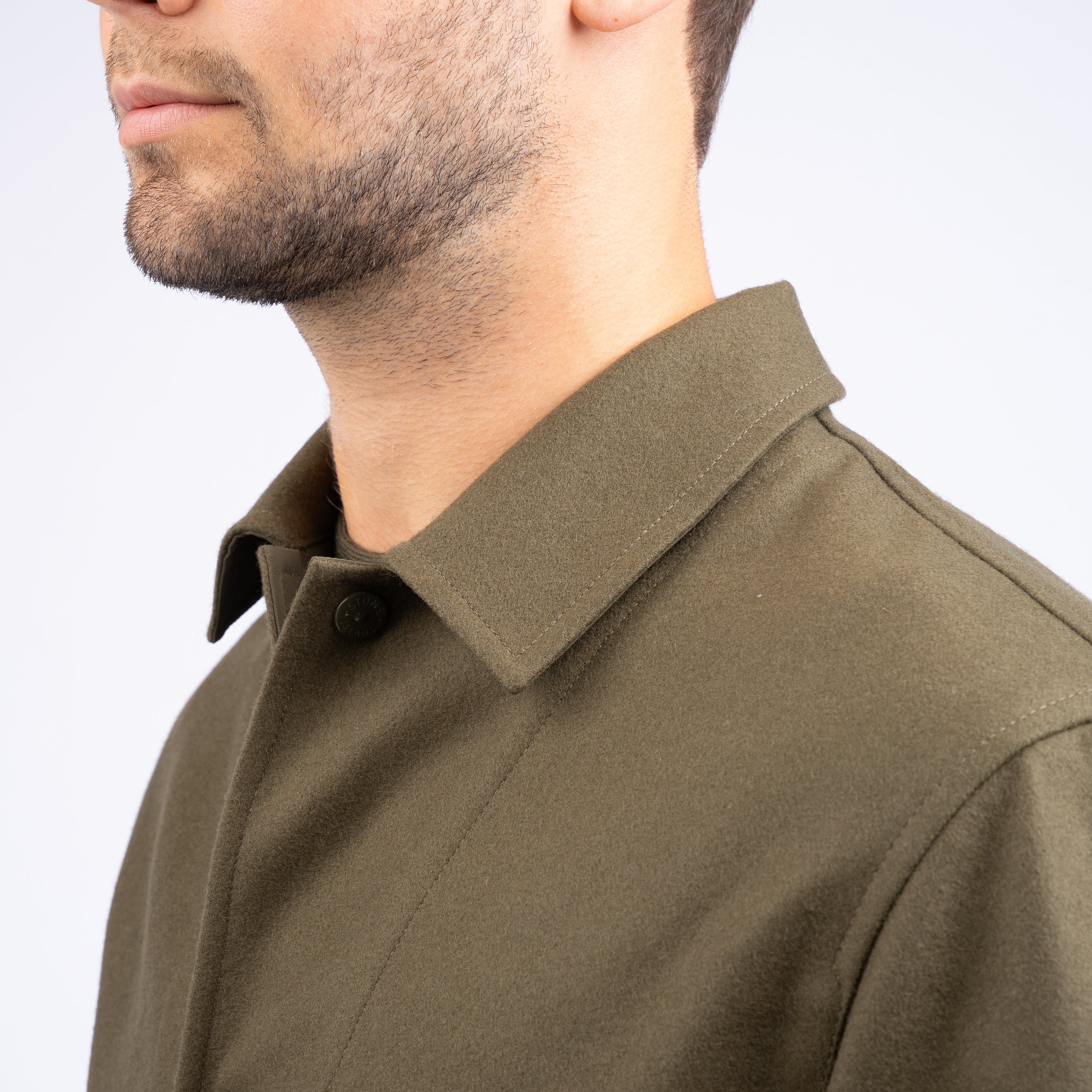 Stone Island Overshirt Groen | Ghost