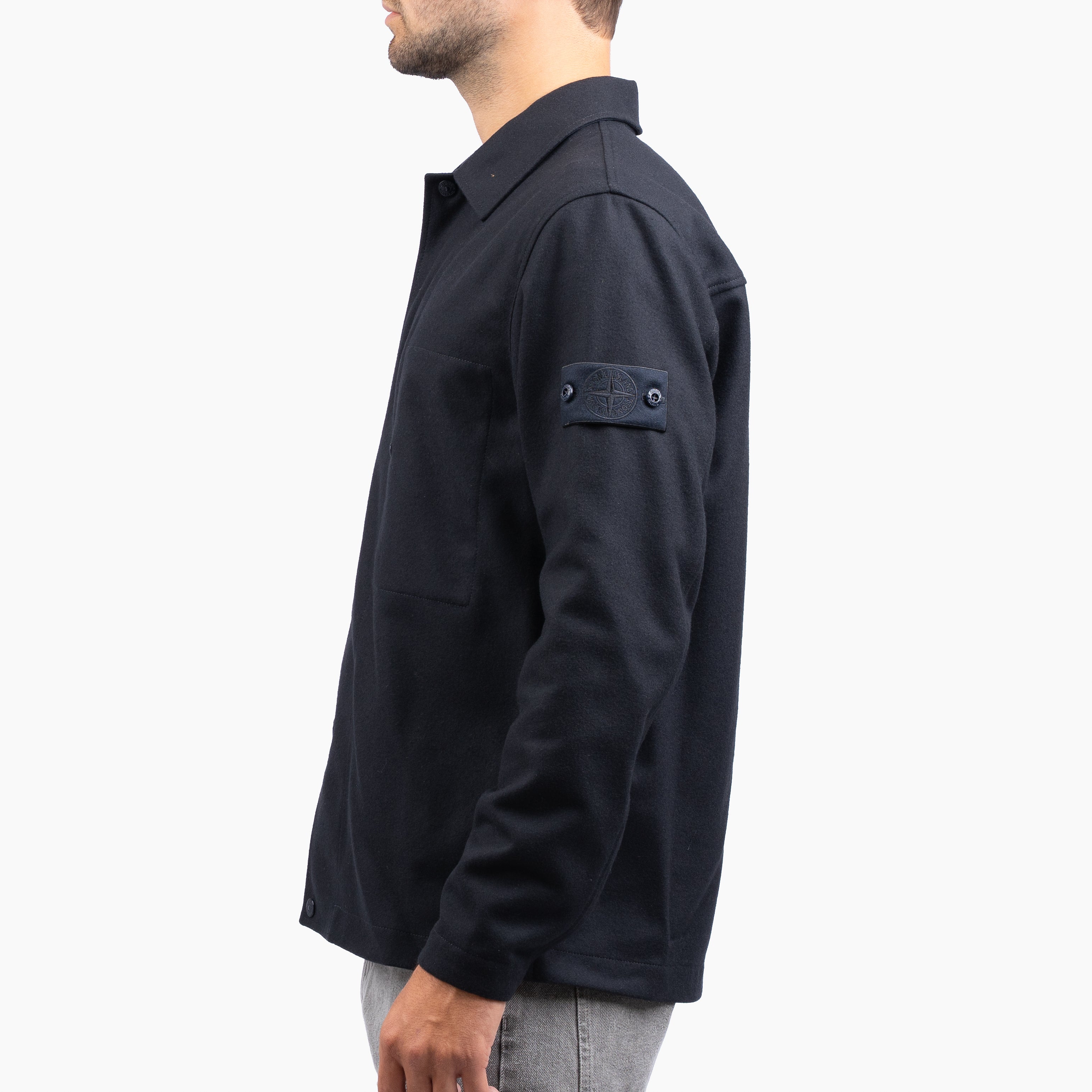 Stone Island Overshirt Blauw | Ghost