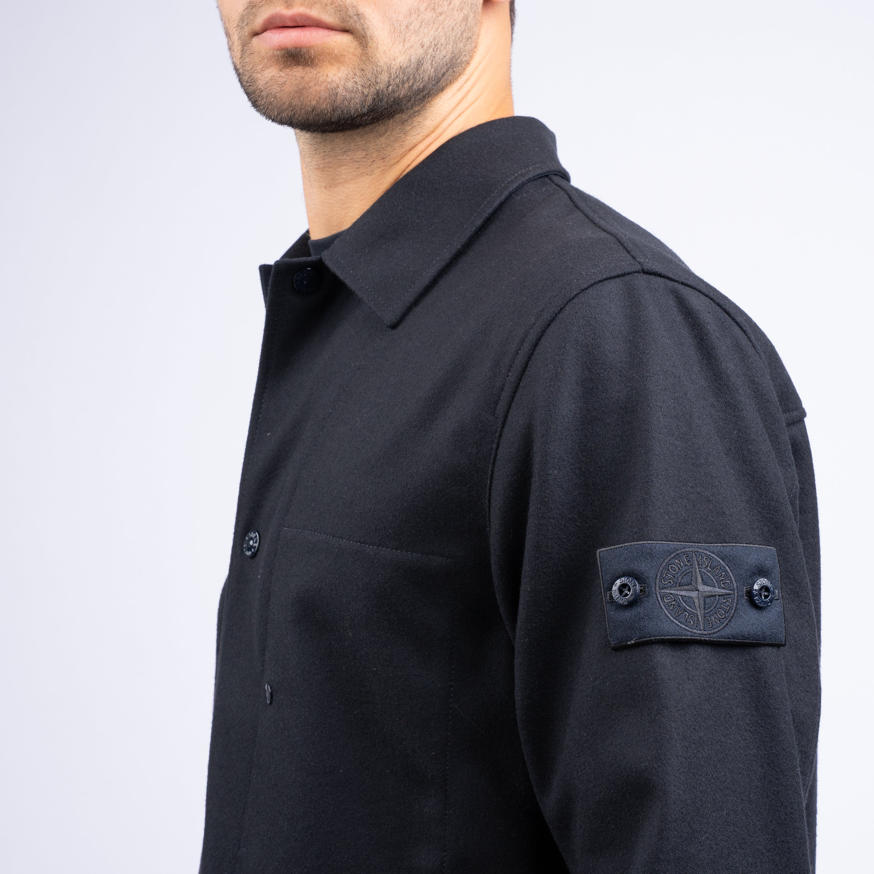 Stone Island Overshirt Blauw | Ghost