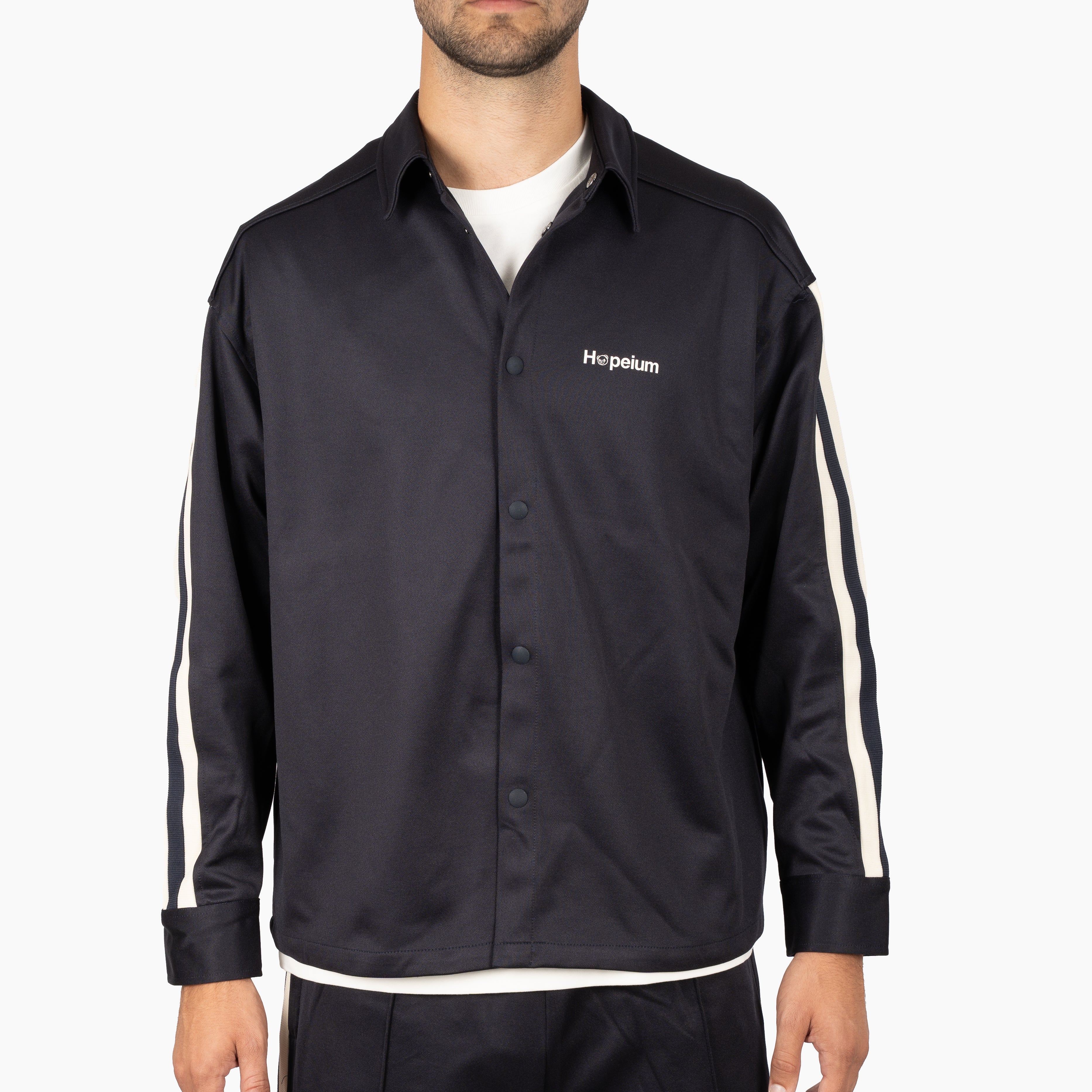 Hopeium Overshirt Blauw | Track Shirt