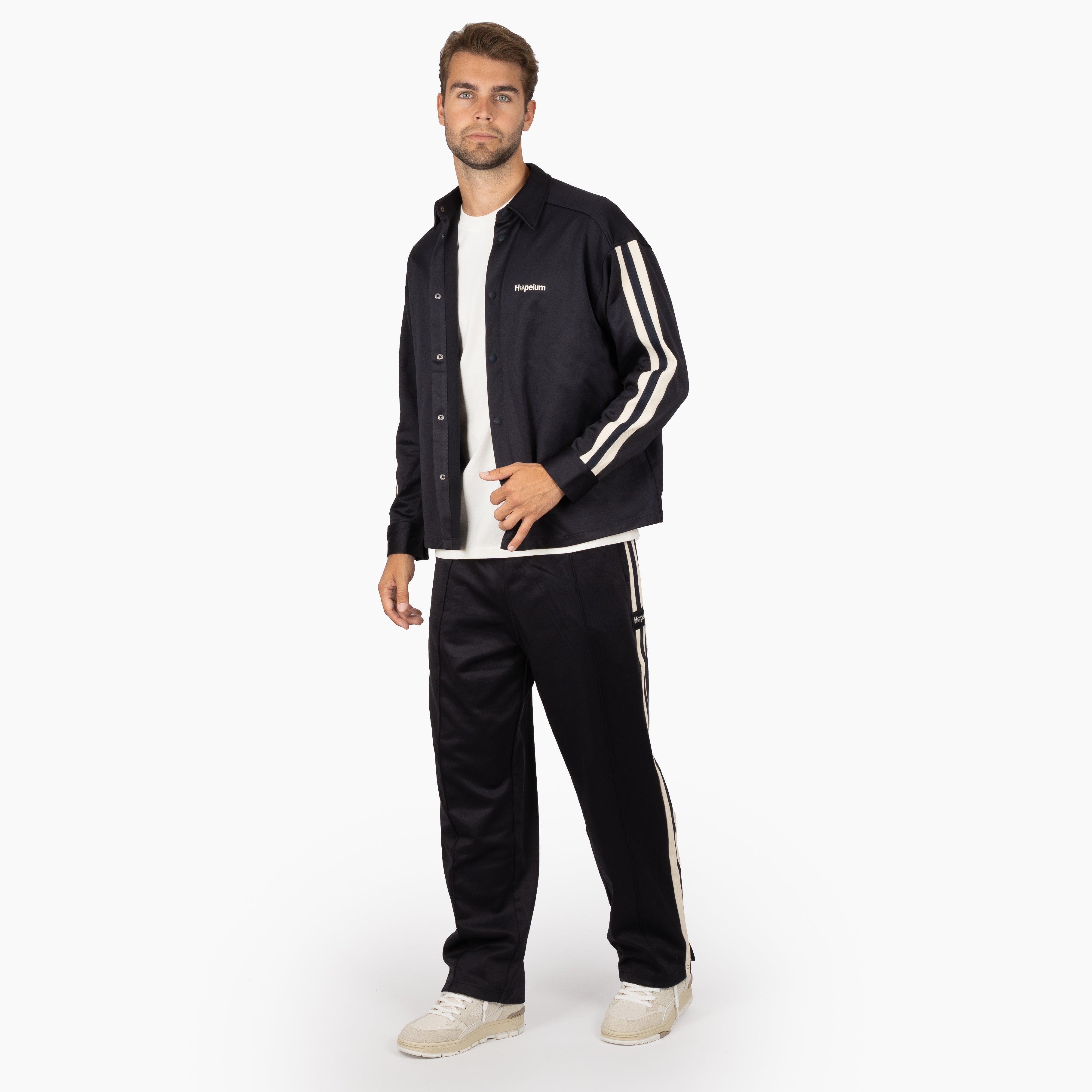 Hopeium Overshirt Blauw | Track Shirt