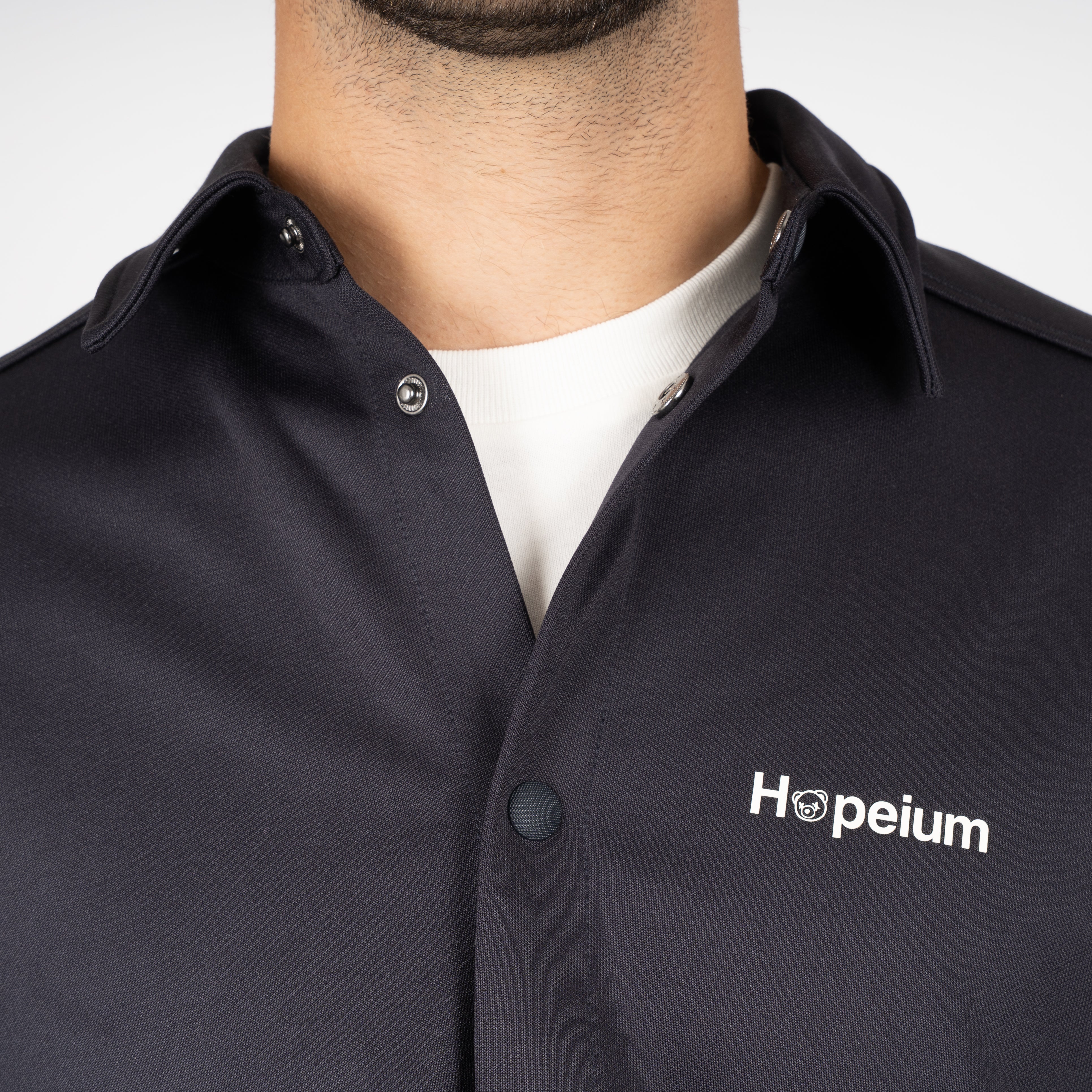 Hopeium Overshirt Blauw | Track Shirt