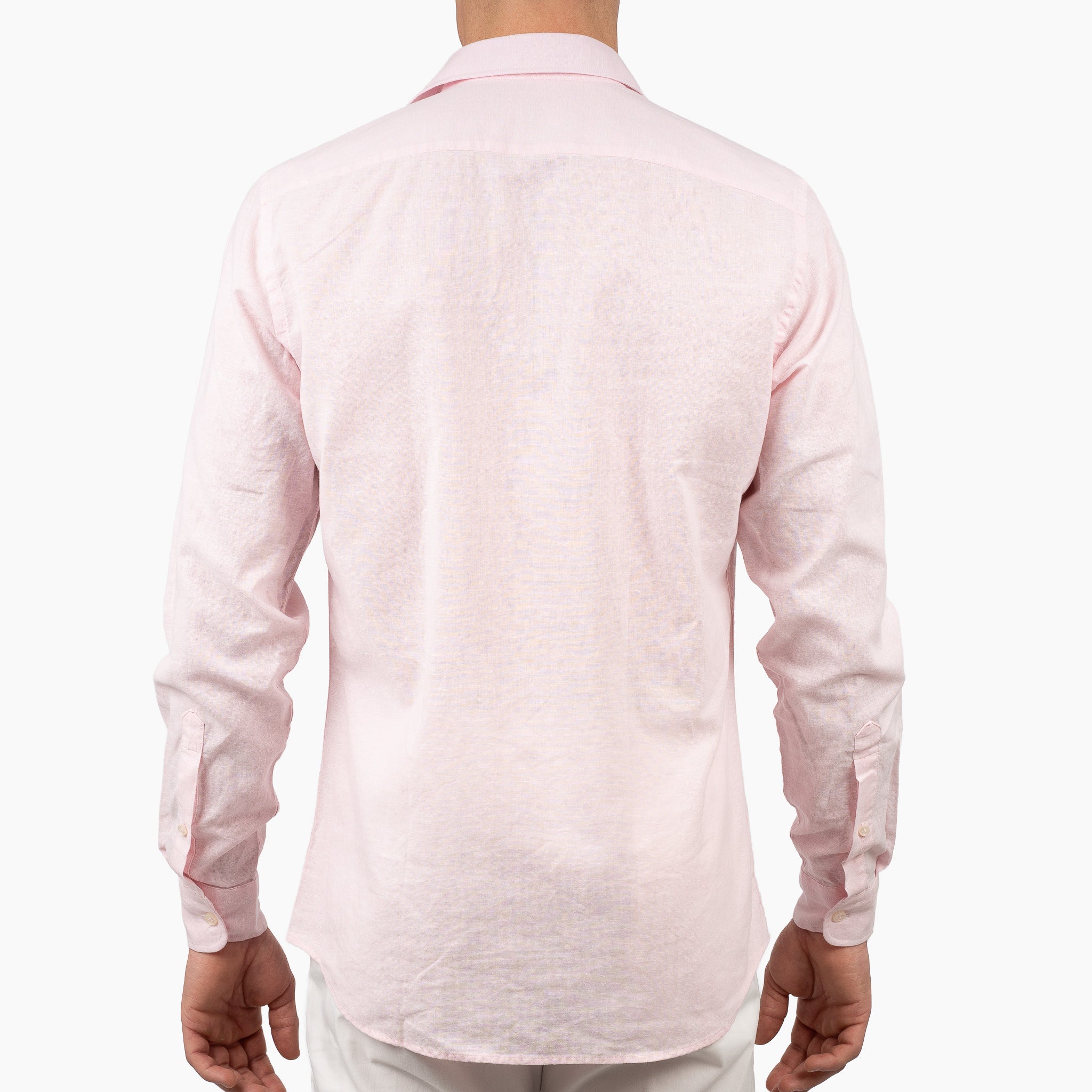 SEVEN DIALS Linnen Overhemd Roze | Jerred