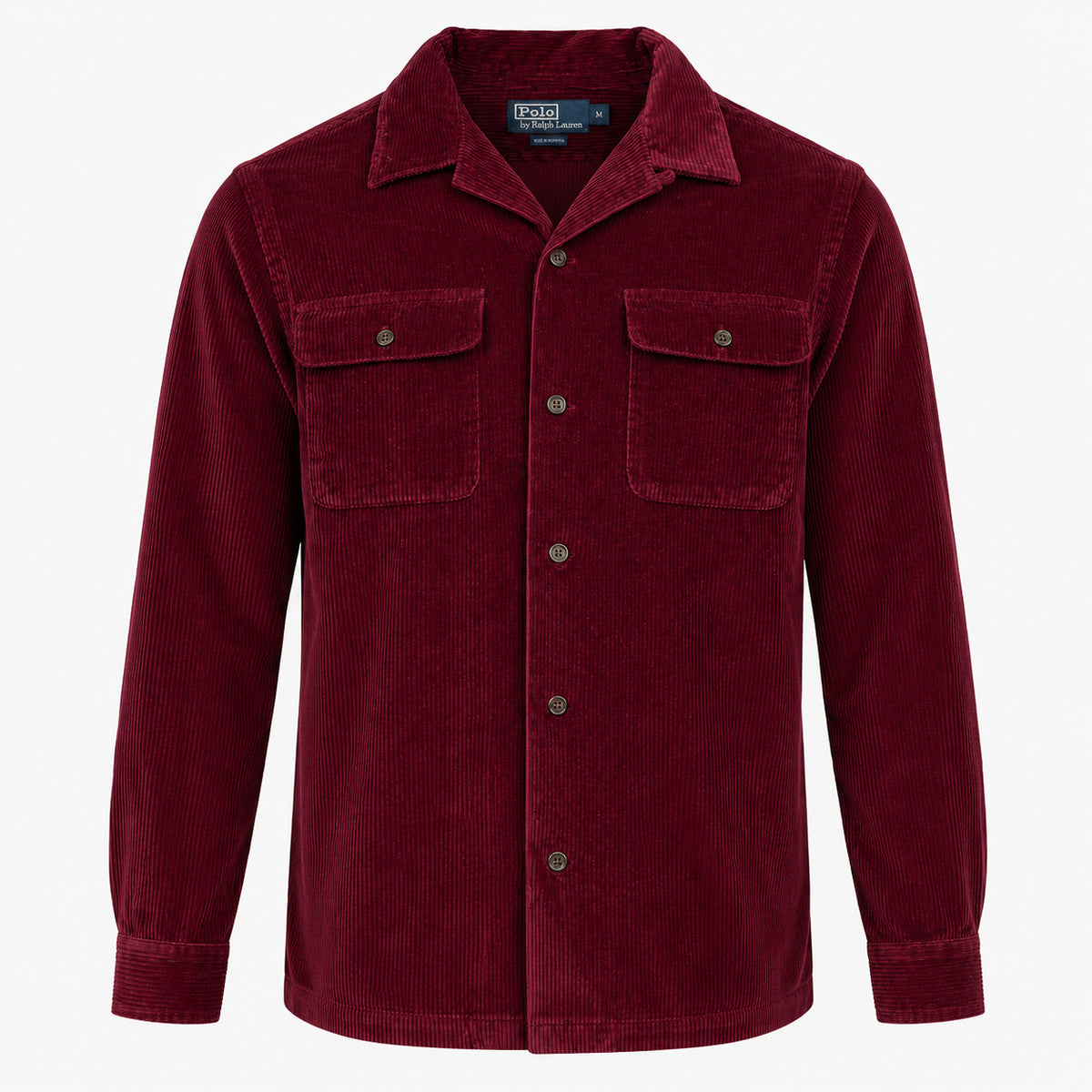 Ralph Lauren Overshirt Bordeaux Rood | Camp Shirt