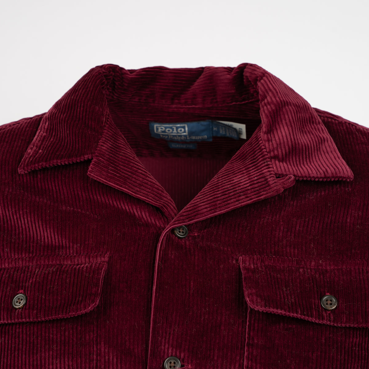 Ralph Lauren Overshirt Bordeaux Rood | Camp Shirt