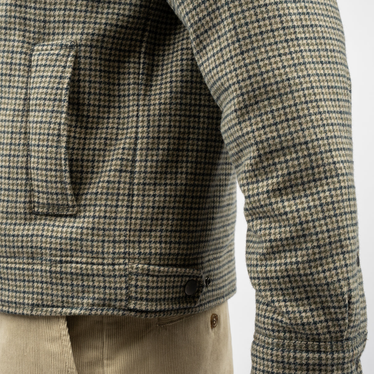 Woolrich Overshirt Jack Groen Geruit | Keating