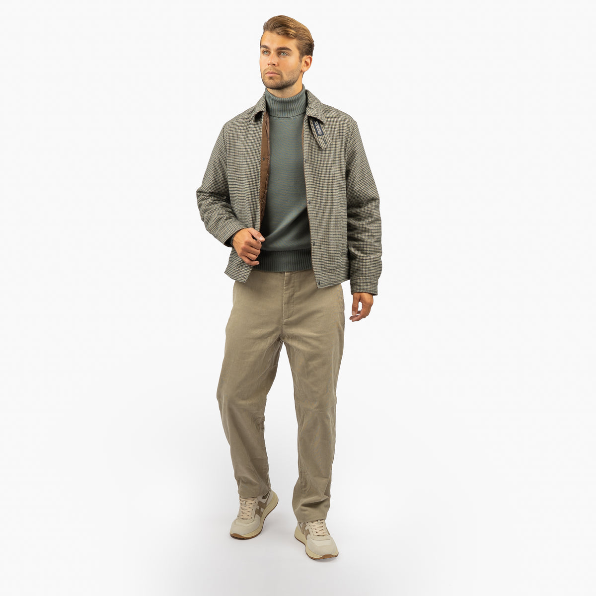 Woolrich Overshirt Jack Groen Geruit | Keating