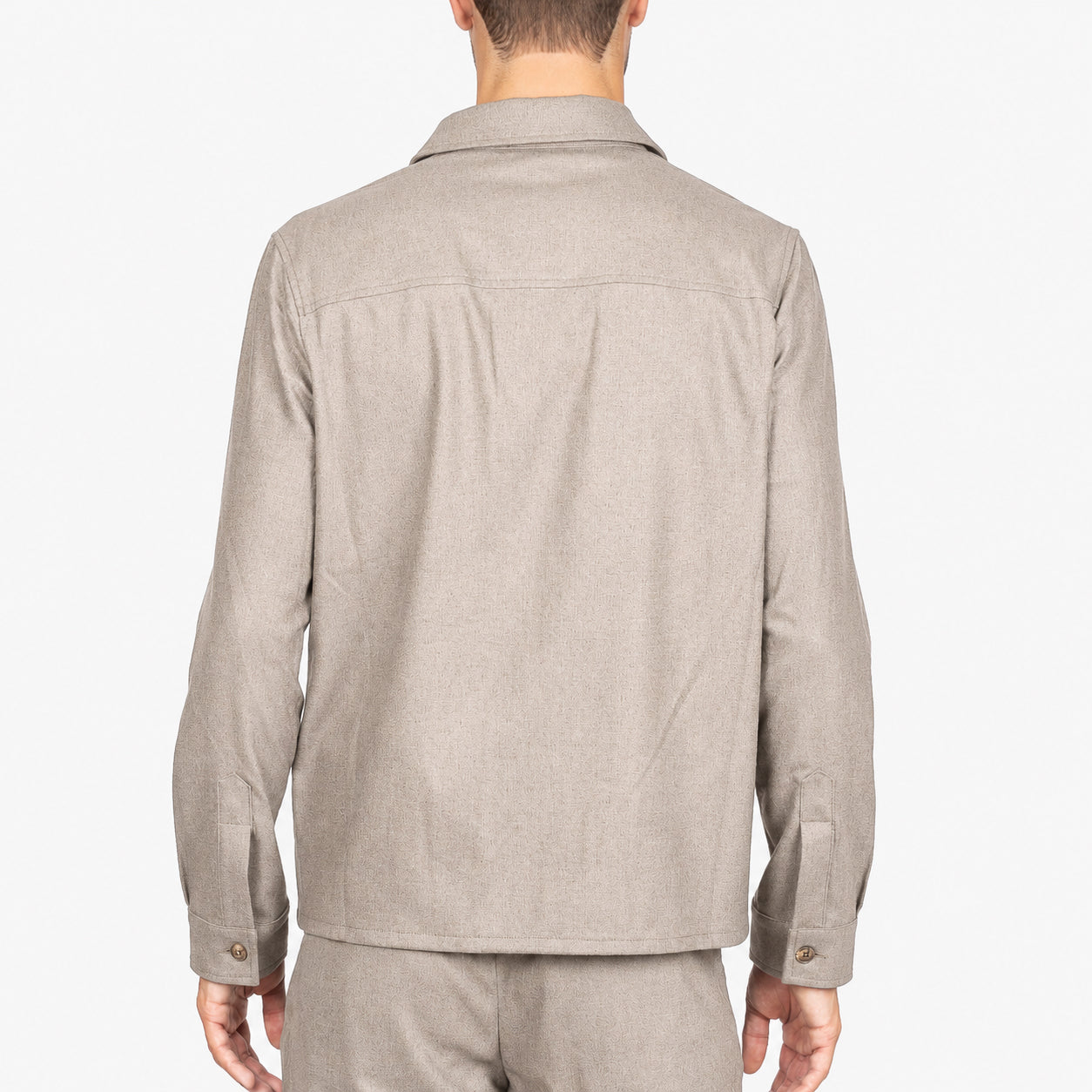 Marco Pescarolo Overshirt Beige | Urus
